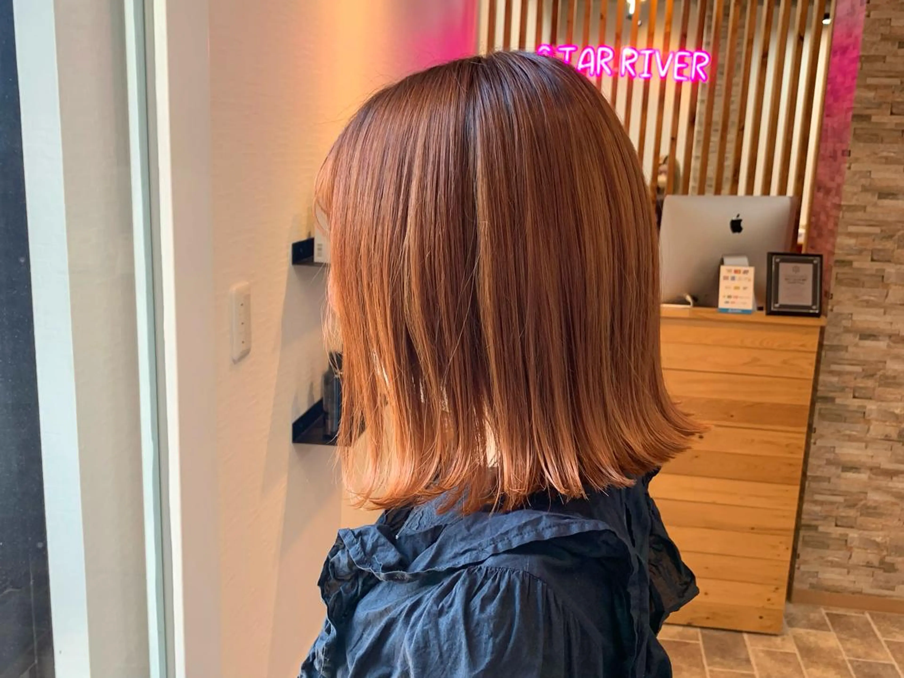 ミディアム 吉田 聡一のヘアスタイル