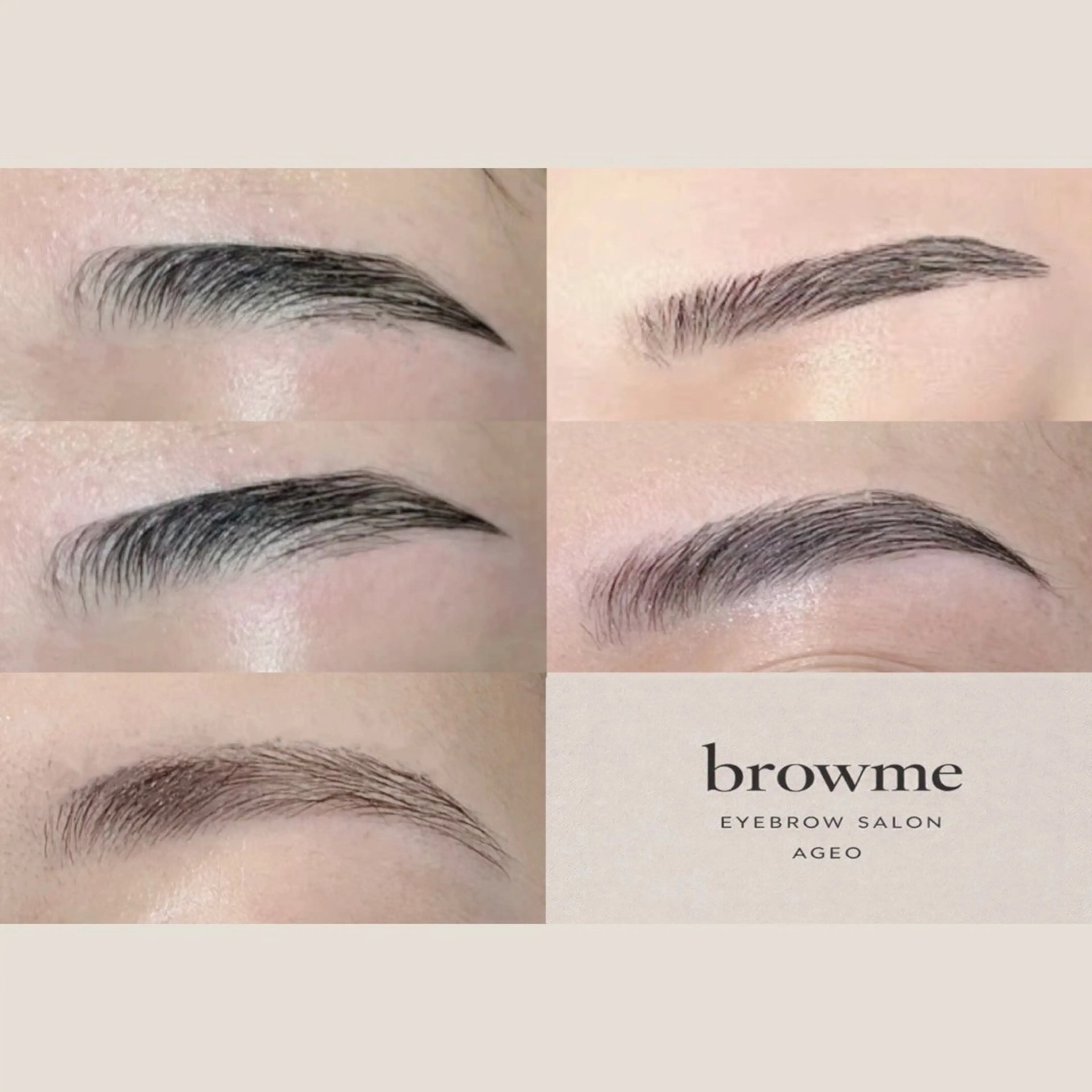 メンズ アイブロウ アイブロウサロンbrowme 上尾店所属・browme 上尾店の眉毛・アイブロウイメージ