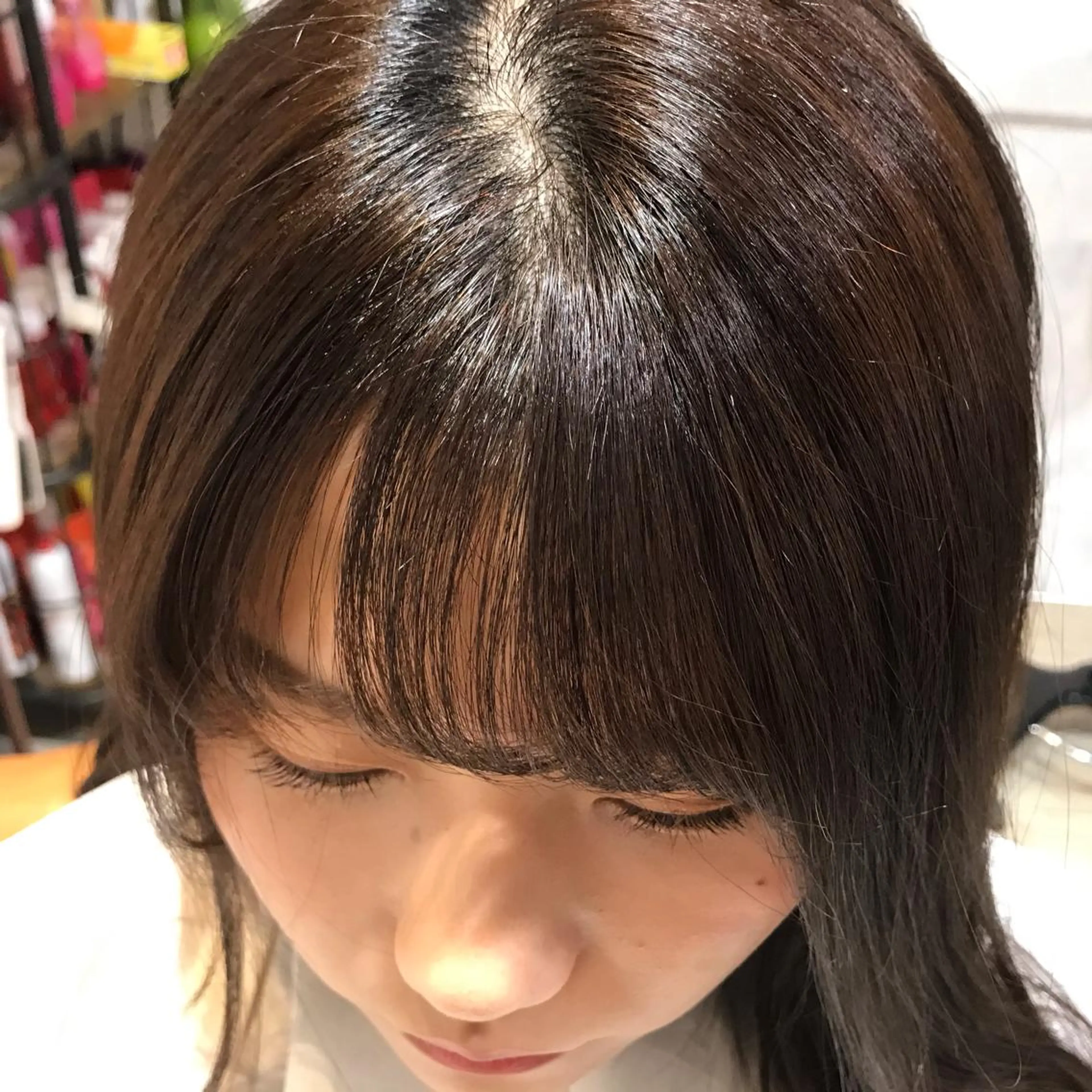 パーマ 縮毛矯正 Keshiki大名 安部 真輝のヘアスタイル