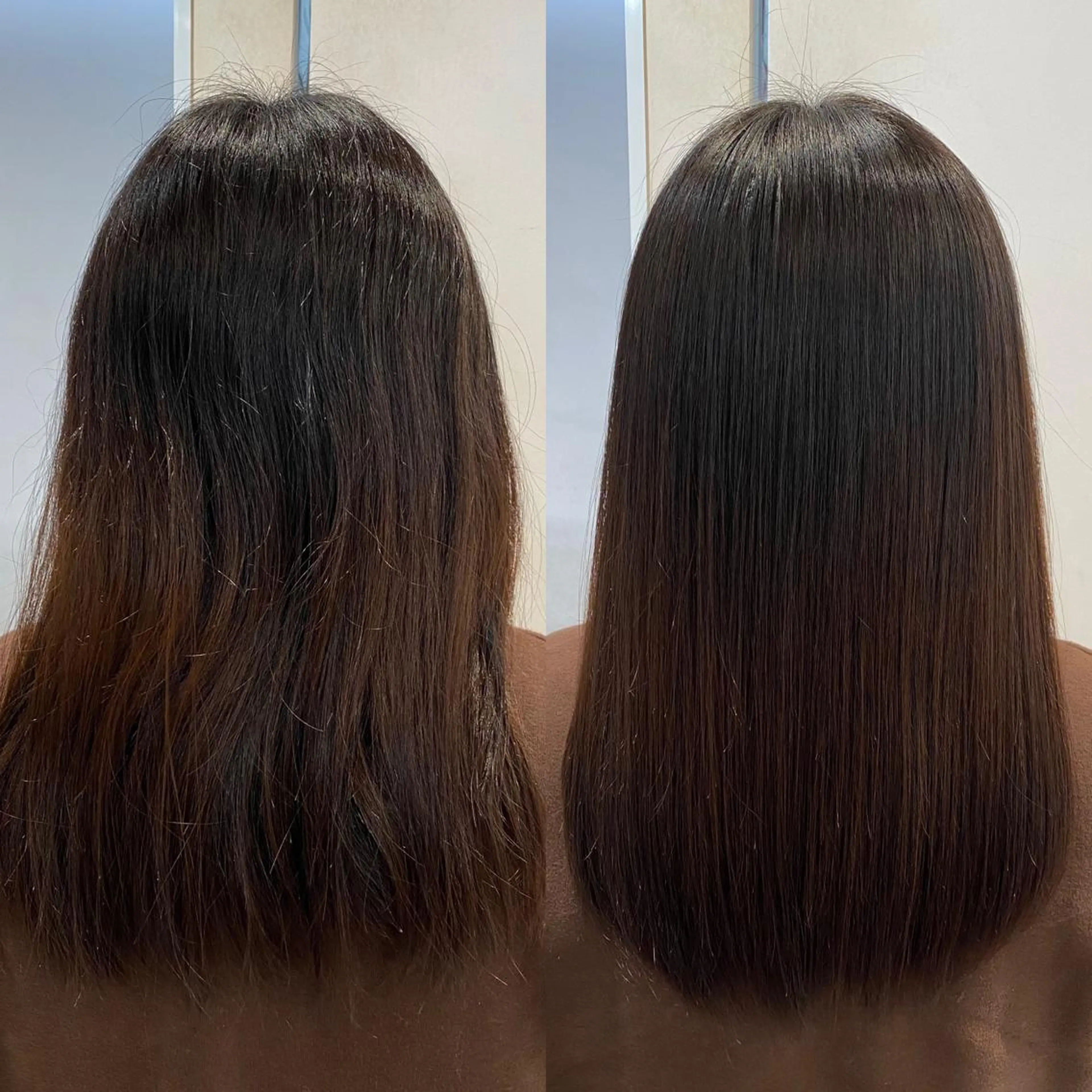 ロング パーマ 顔まわりカット🌟 くびれヘア/寺門遥輝のヘアスタイル