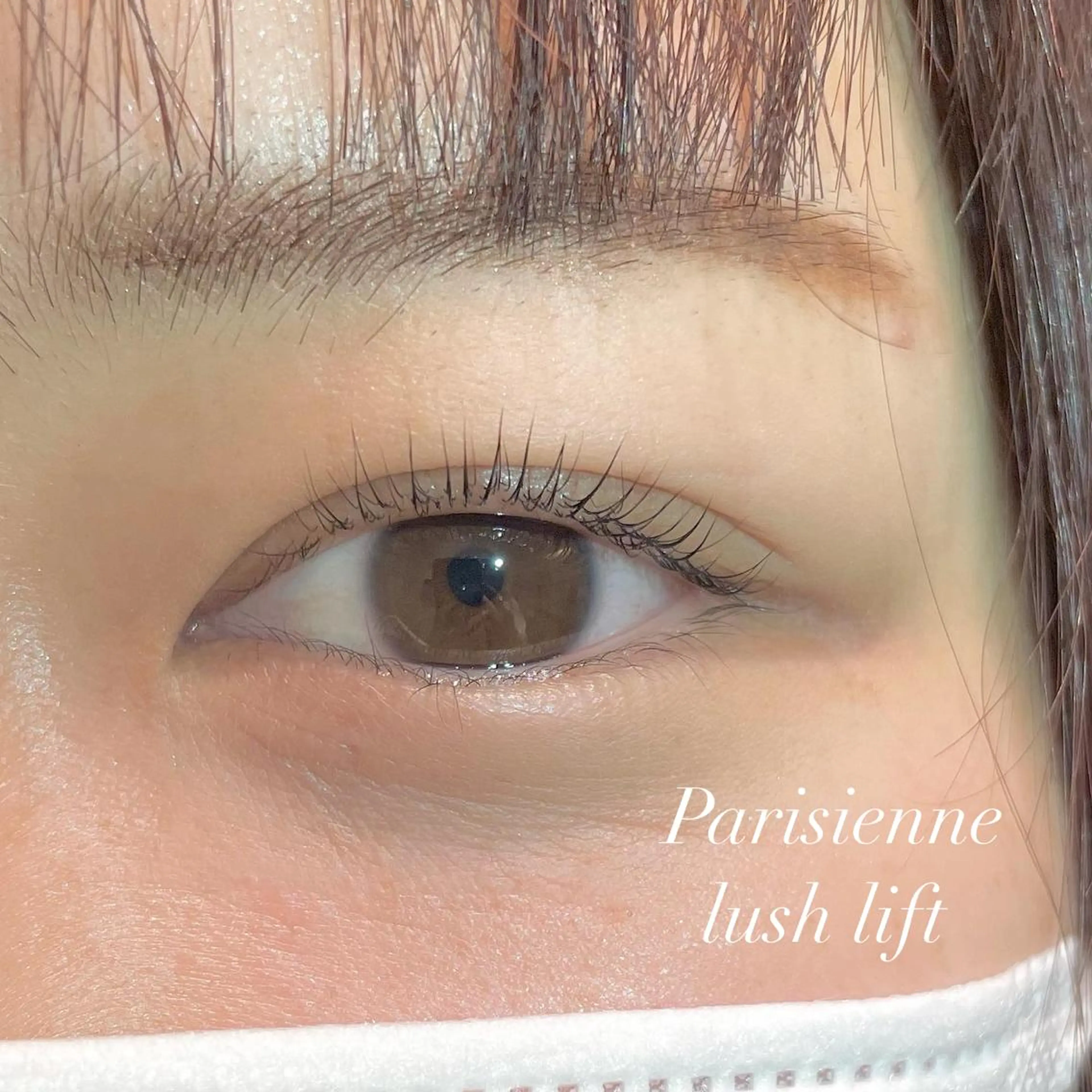 マツエク・マツパ パリジェンヌラッシュリフト マツパ トップアイリスト やつだ🐩のマツエク・マツパデザイン
