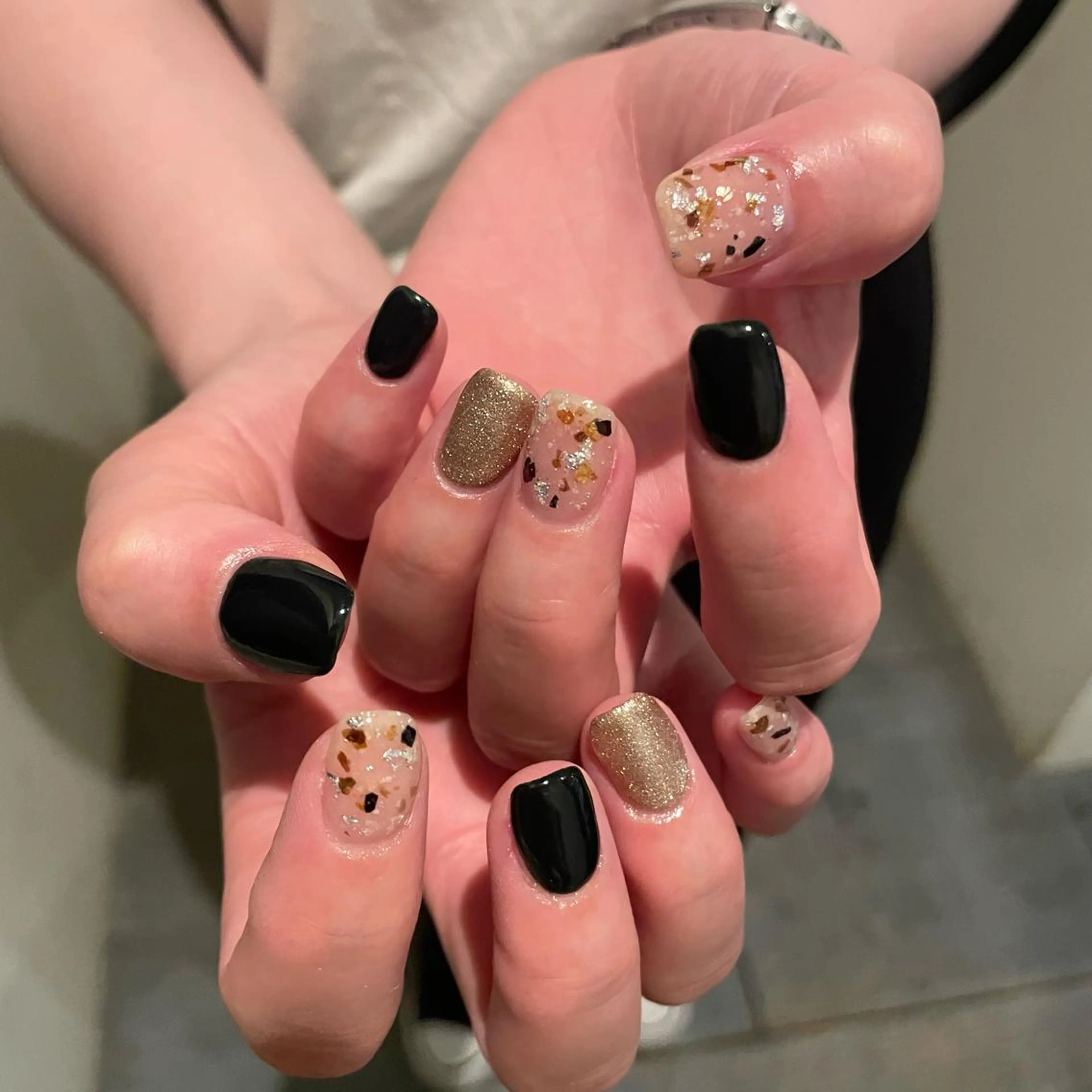 ネイル シンプルネイル SOL　nail イマナカのネイルデザイン