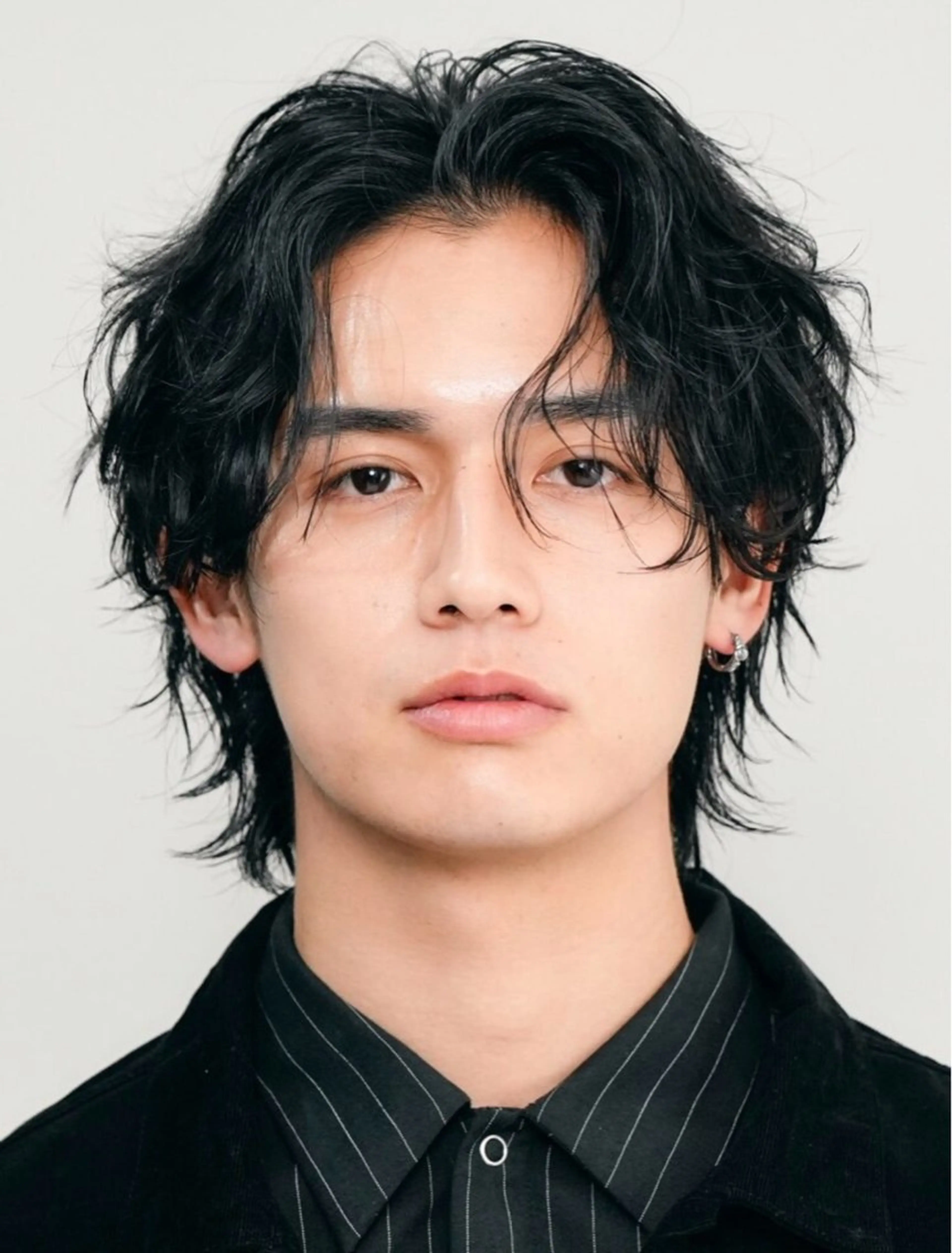 ショート パーマ メンズ 中村 芽衣那のヘアスタイル
