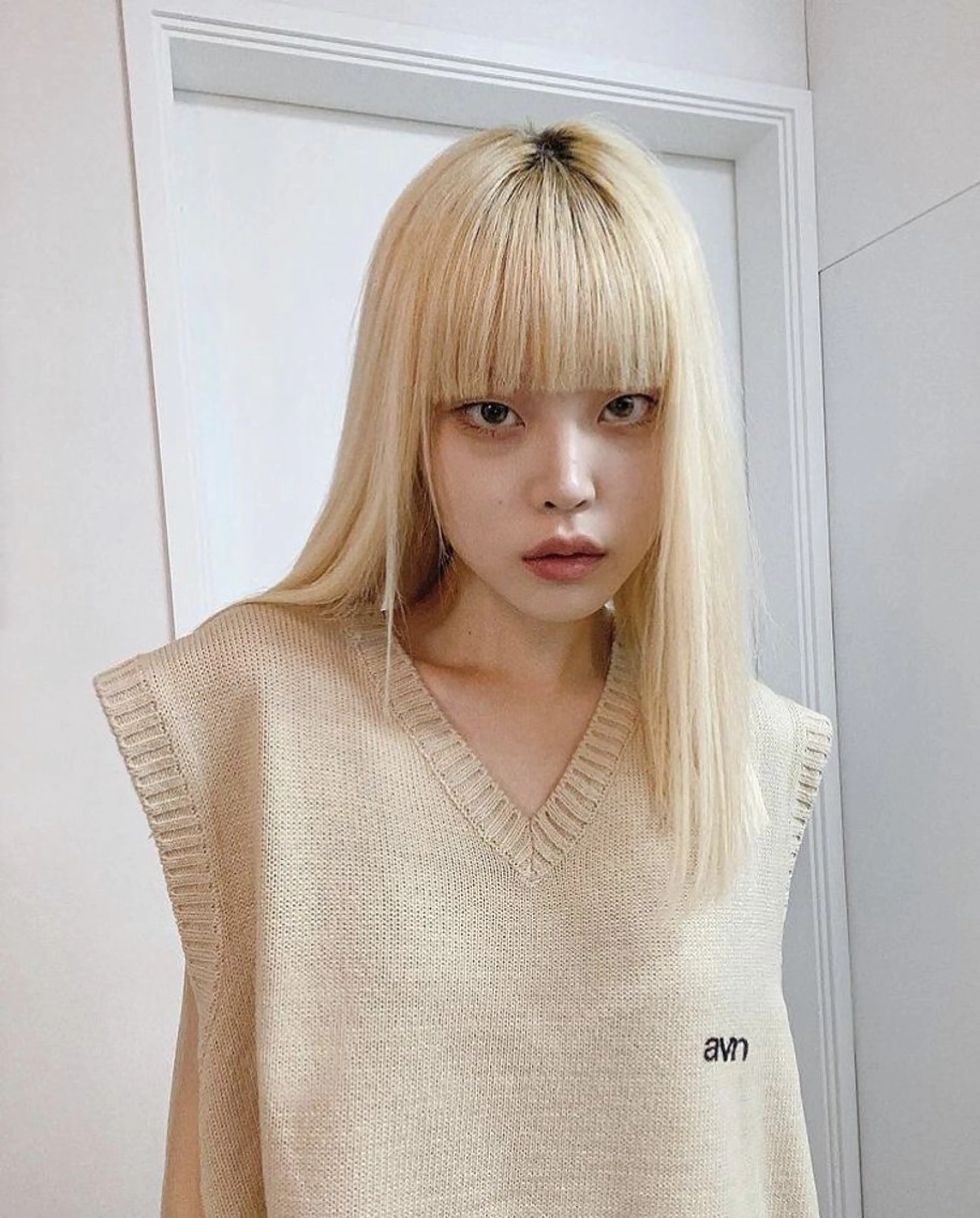 ミディアム 透明感color🩵 MAYUKAのヘアスタイル