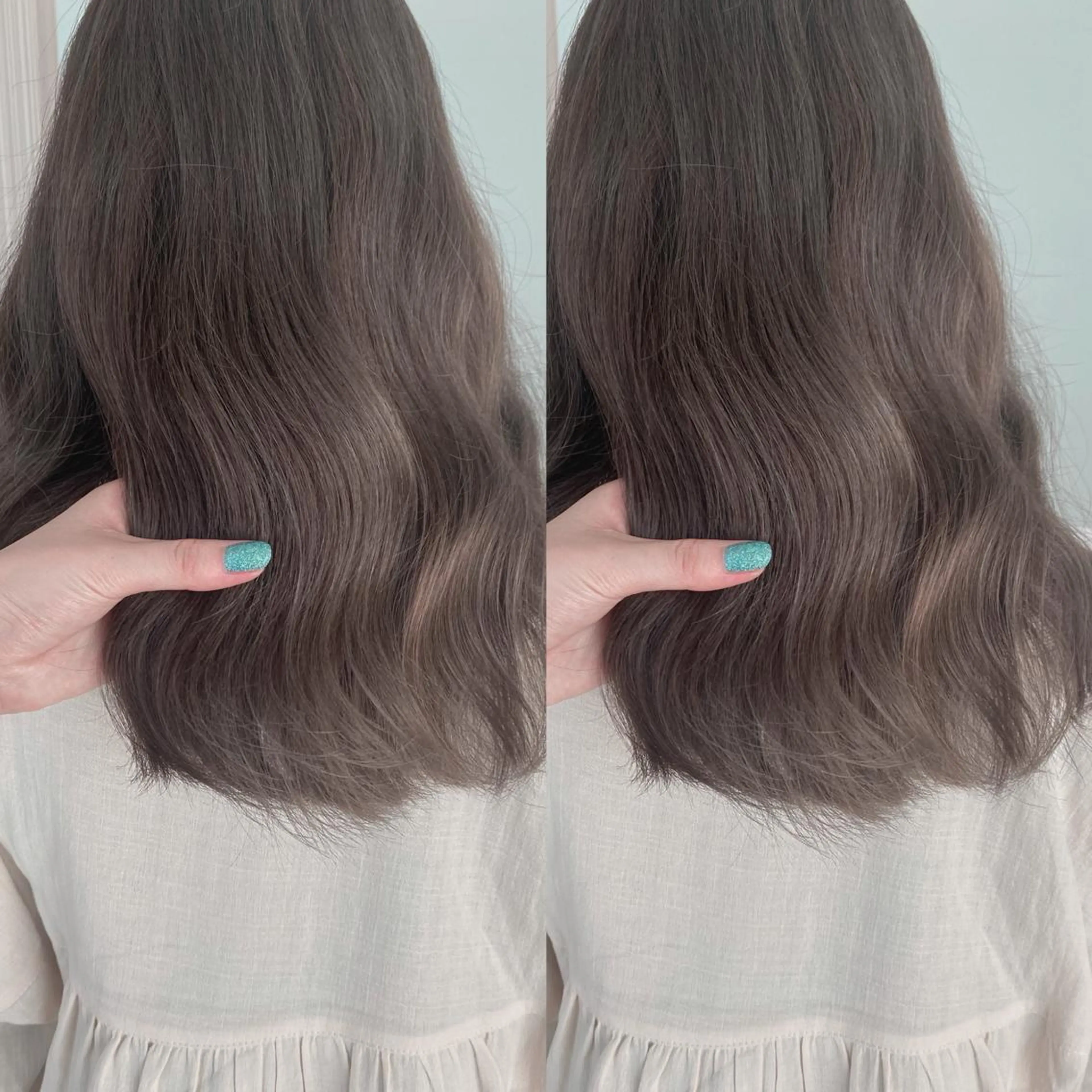 ロング カラー ケアカラー 透明感カラー 艶髪/モテヘア🎀 MIHOのヘアスタイル