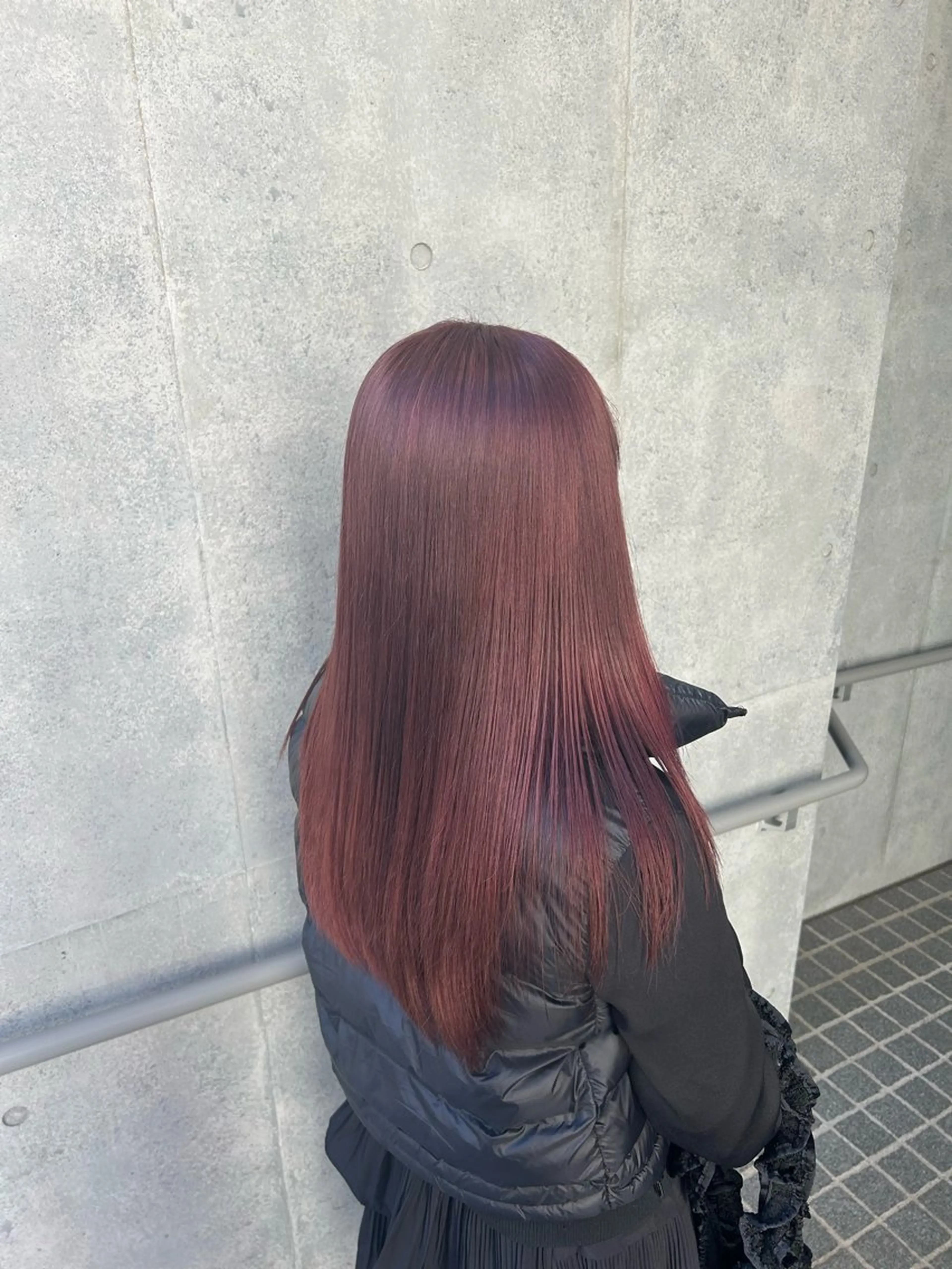 セミロング カラー 韓国レイヤー kira🌛のヘアスタイル