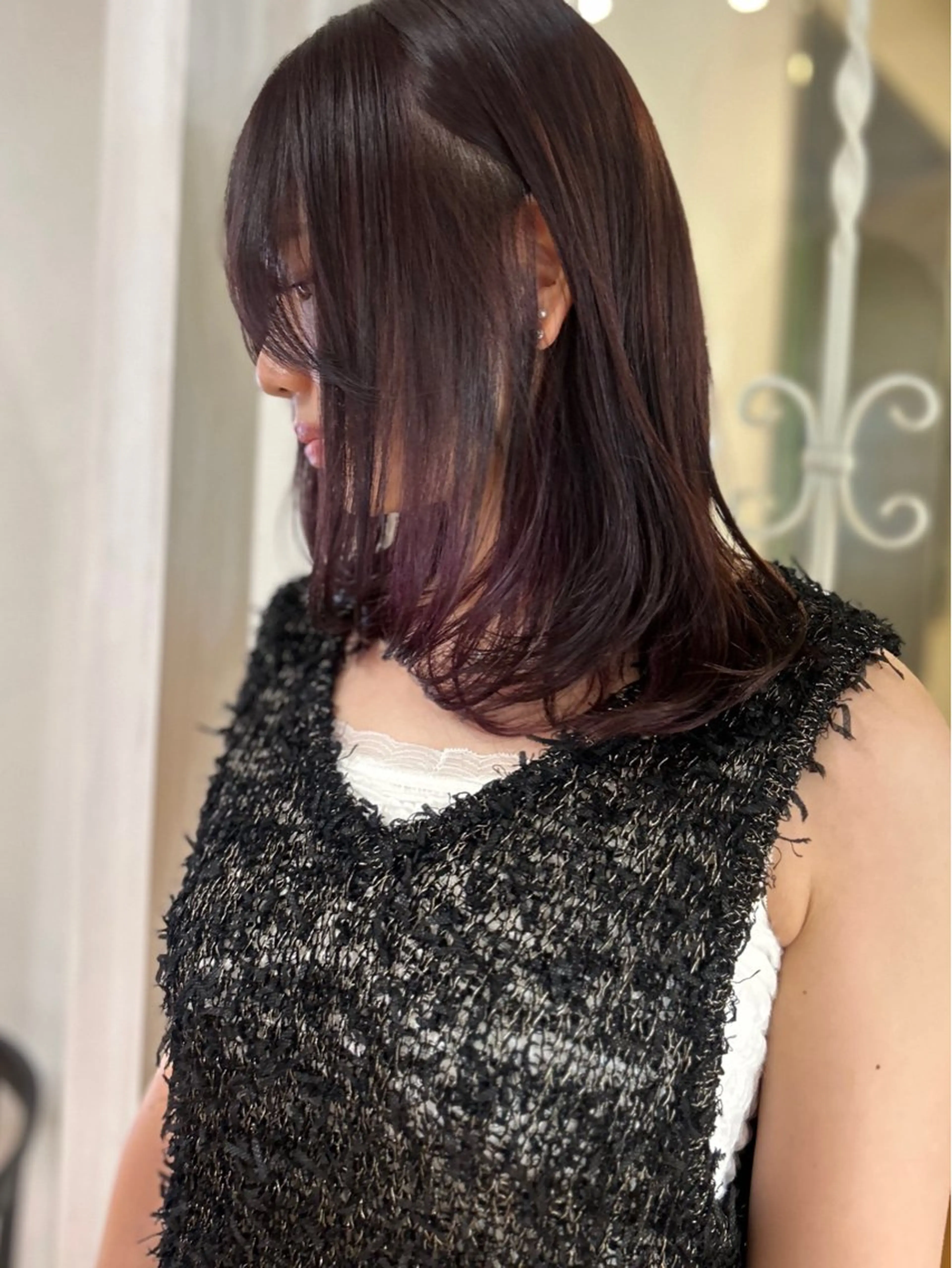 カラー ブリーチ ヘアカラー 🎀透明感/レイヤ ー/Kotona🎀のヘアスタイル