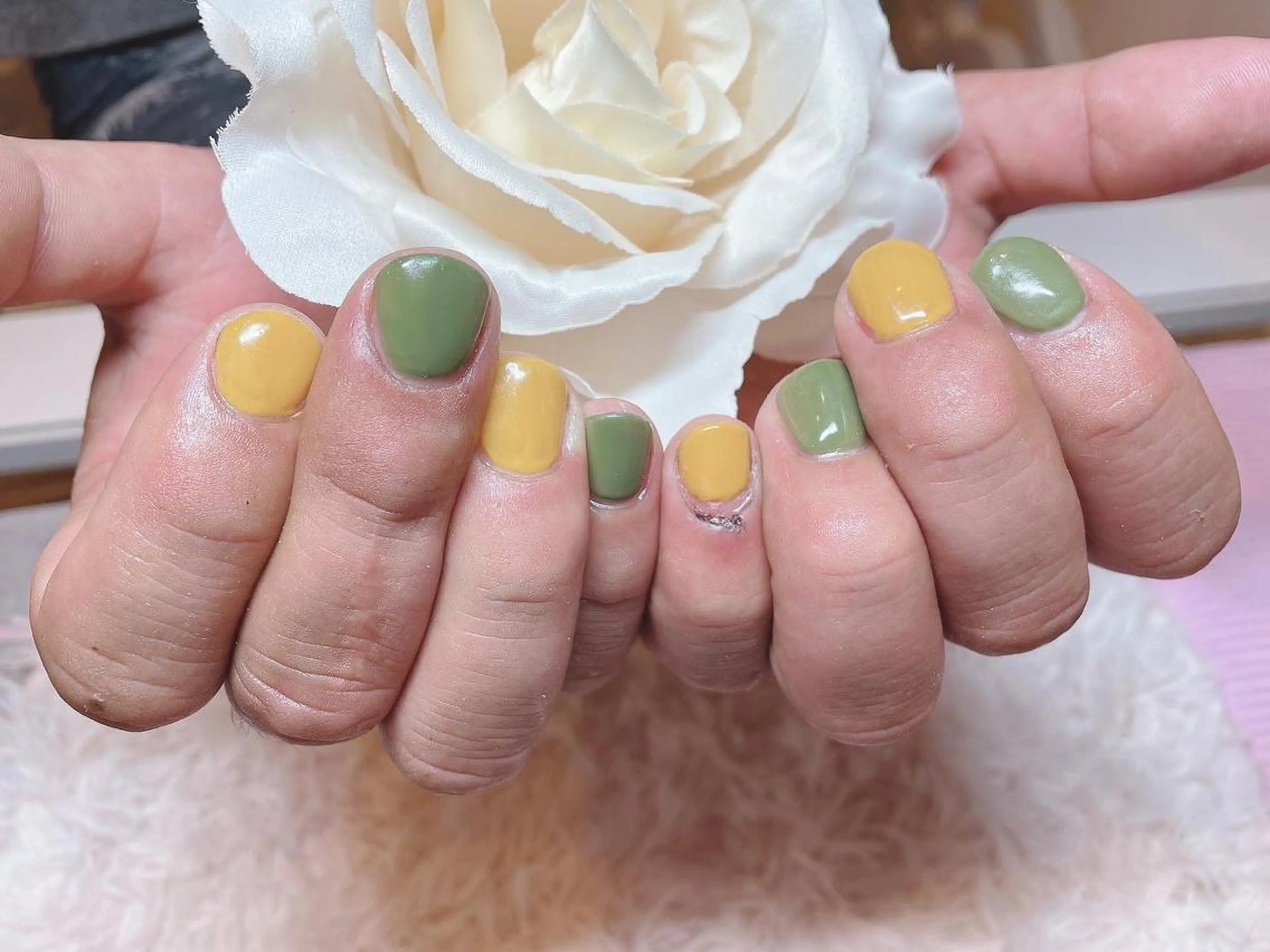 ネイル 頑張る女性の味方✴︎ M.i nail ♡のネイルデザイン