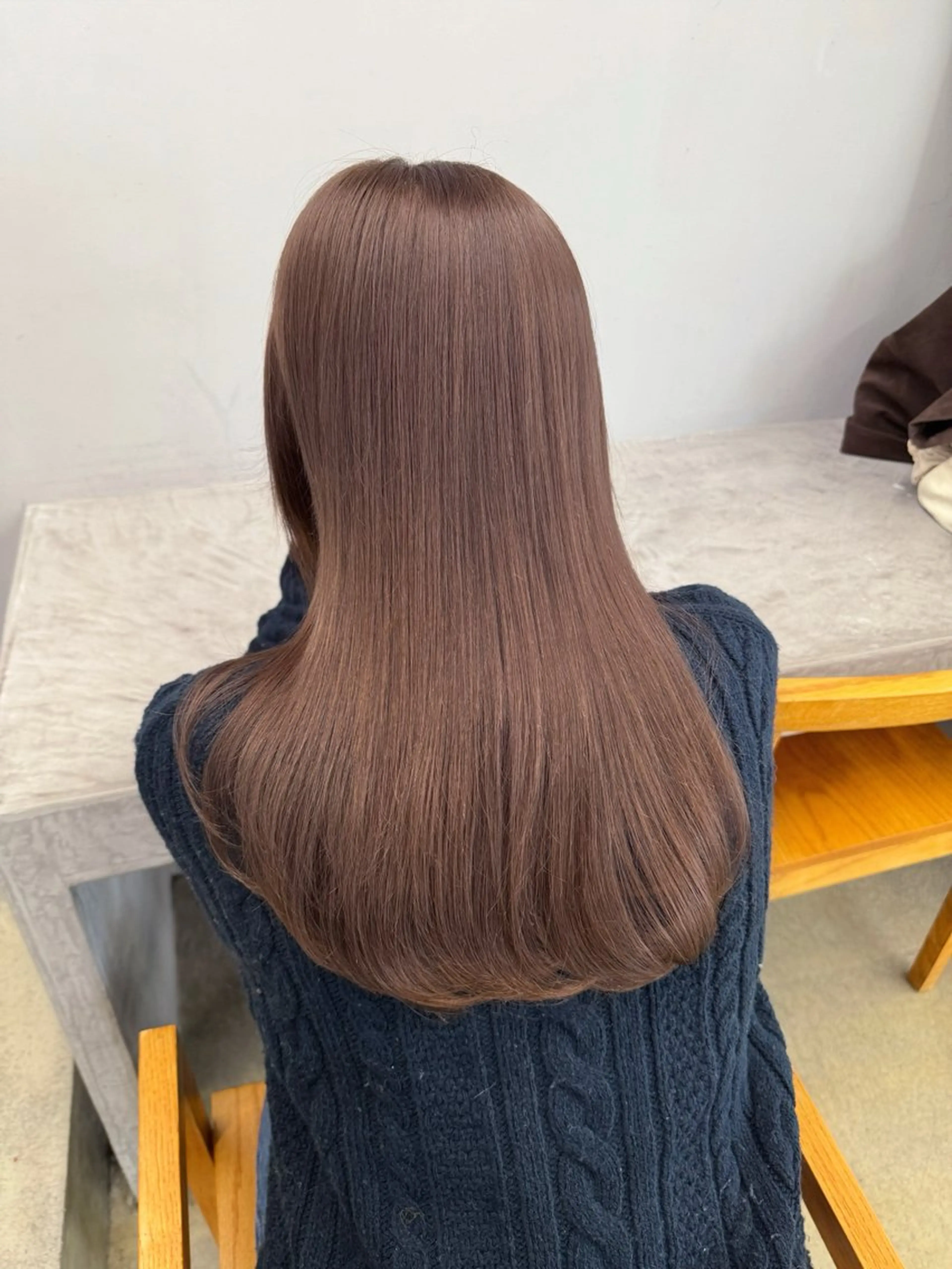 髪質改善縮毛矯正 🌙+髪質改善TR￥14800の写真