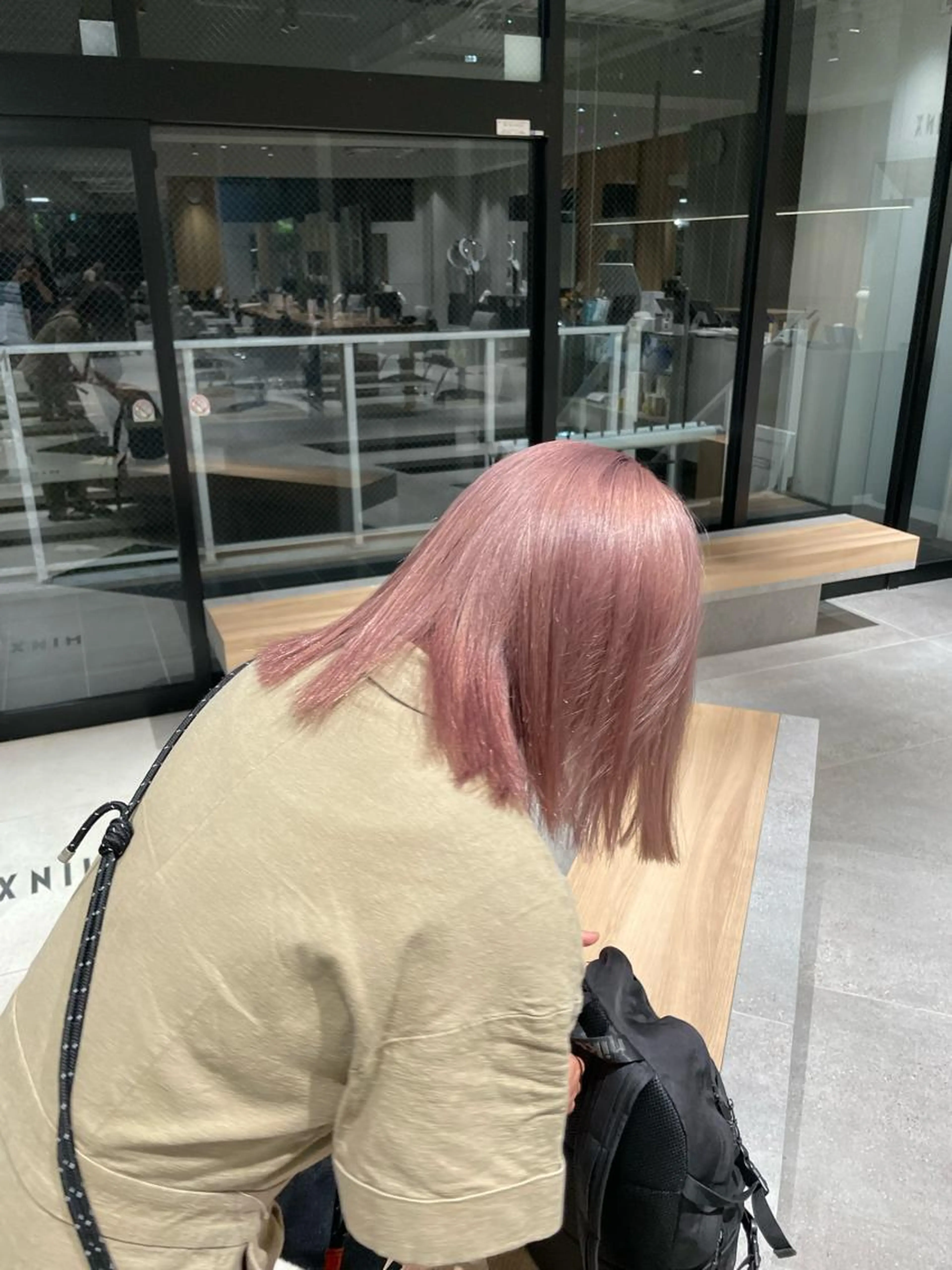 🌙韓国風ハイトーン🌙カット×ケアブリーチカラー /ダブルカラーの写真