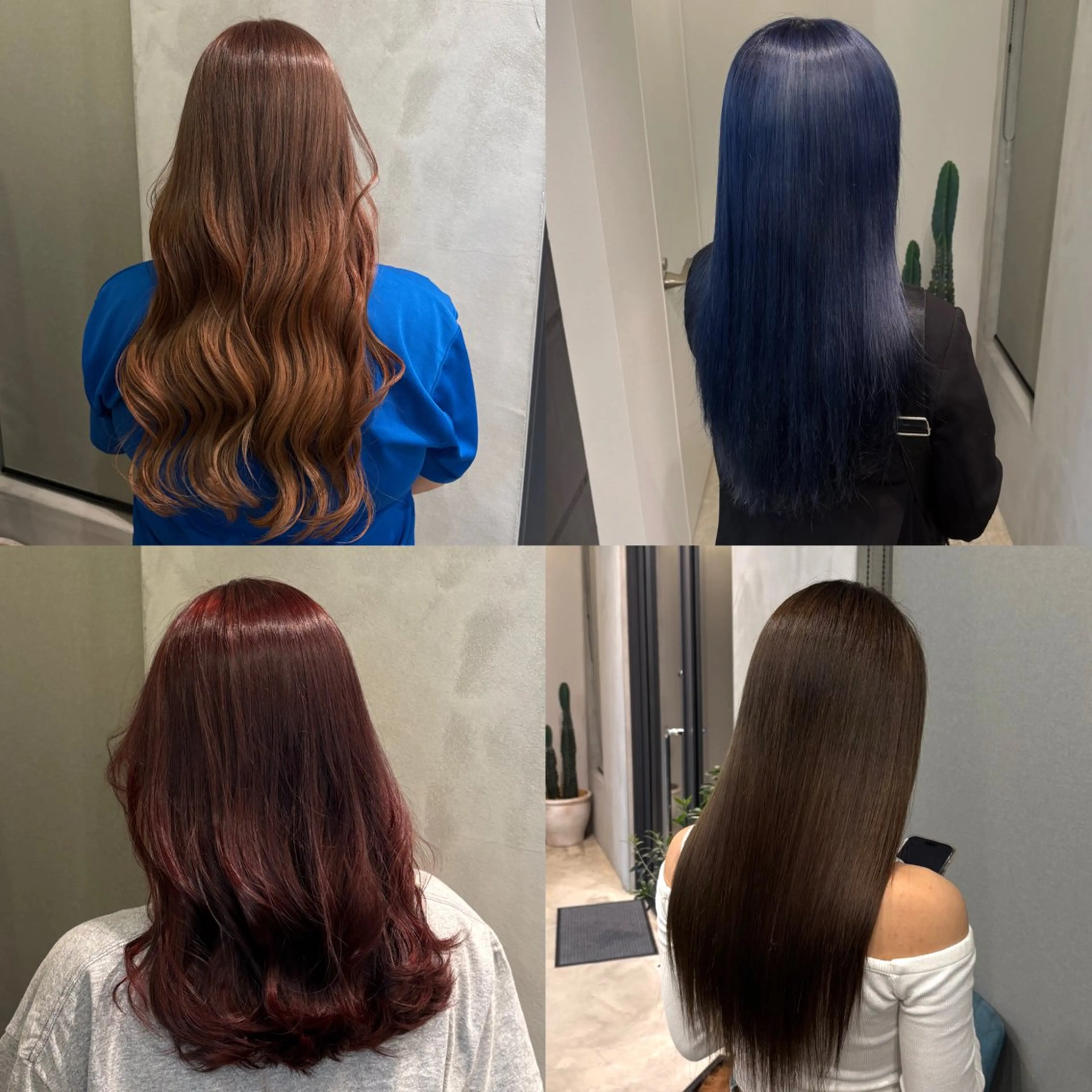 カラー ブリーチ 宮島 華湖のヘアスタイル
