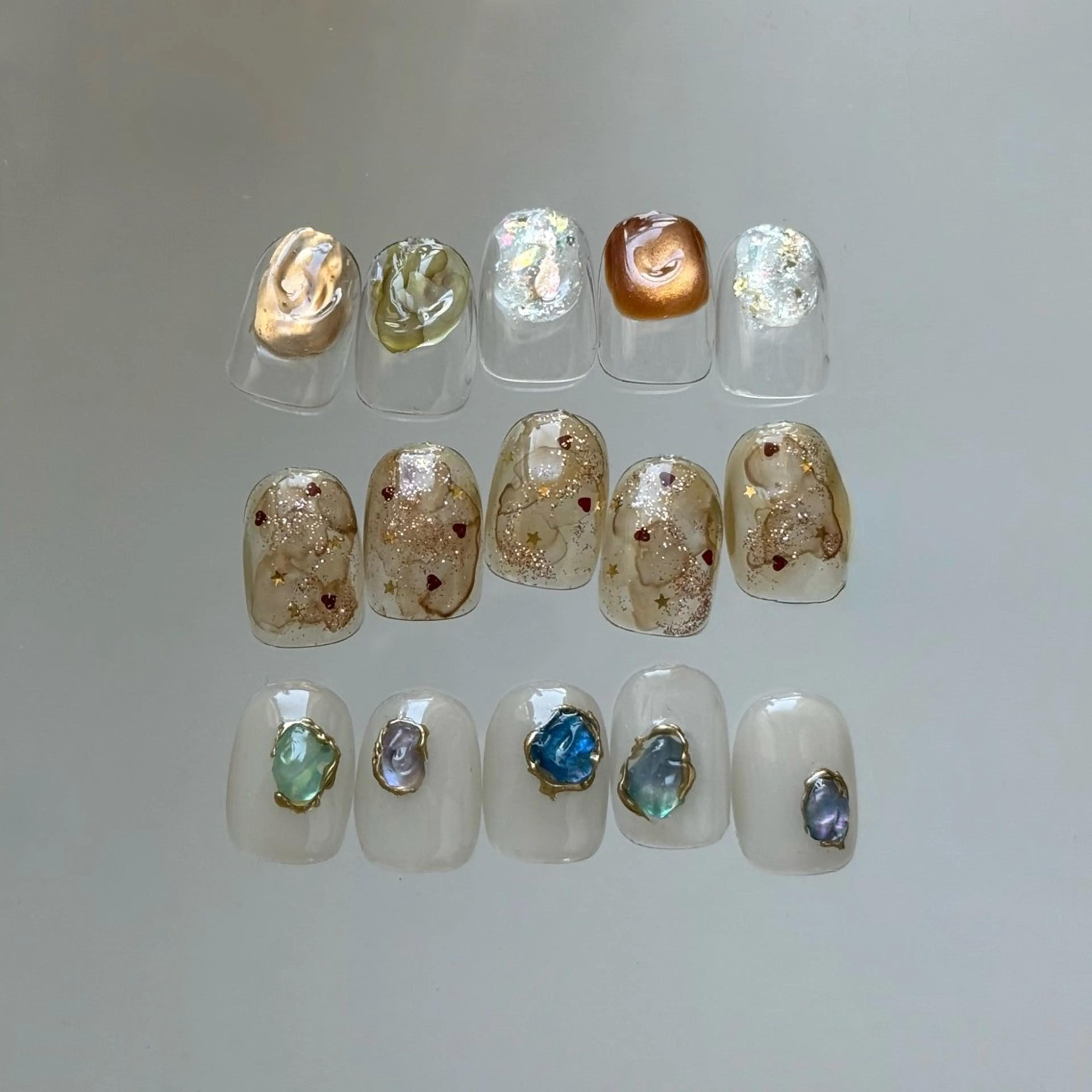 ネイル ハンドネイル 甲府昭和甲斐 ネイルサロン　IROのネイルデザイン