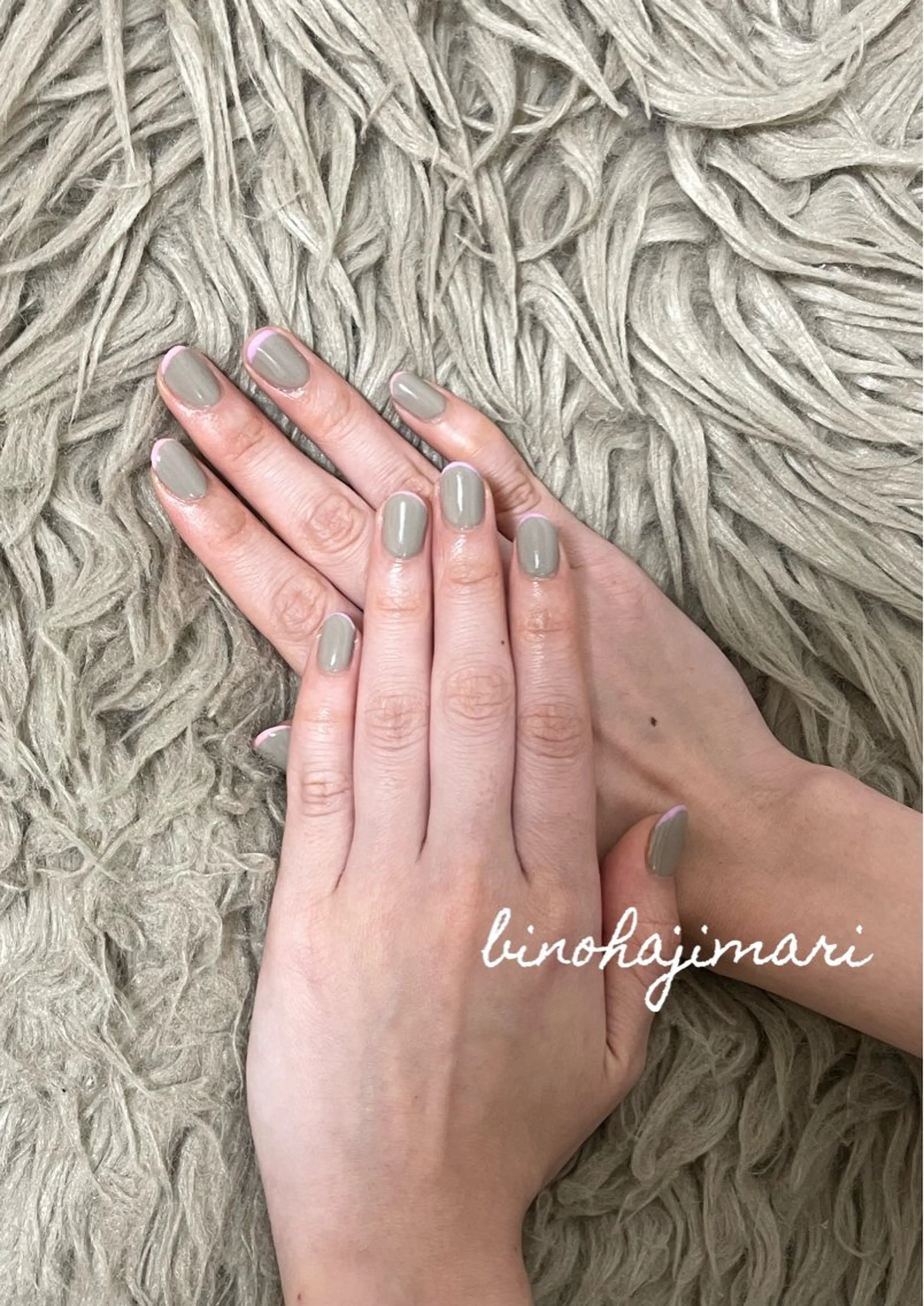 ネイル アートネイル フラッシュネイル フレンチネイル ラメ(グリッター) ピンク ハンドネイル ハンドケア ♡Bivi♡自爪に 優しいネイルサロンのネイルデザイン