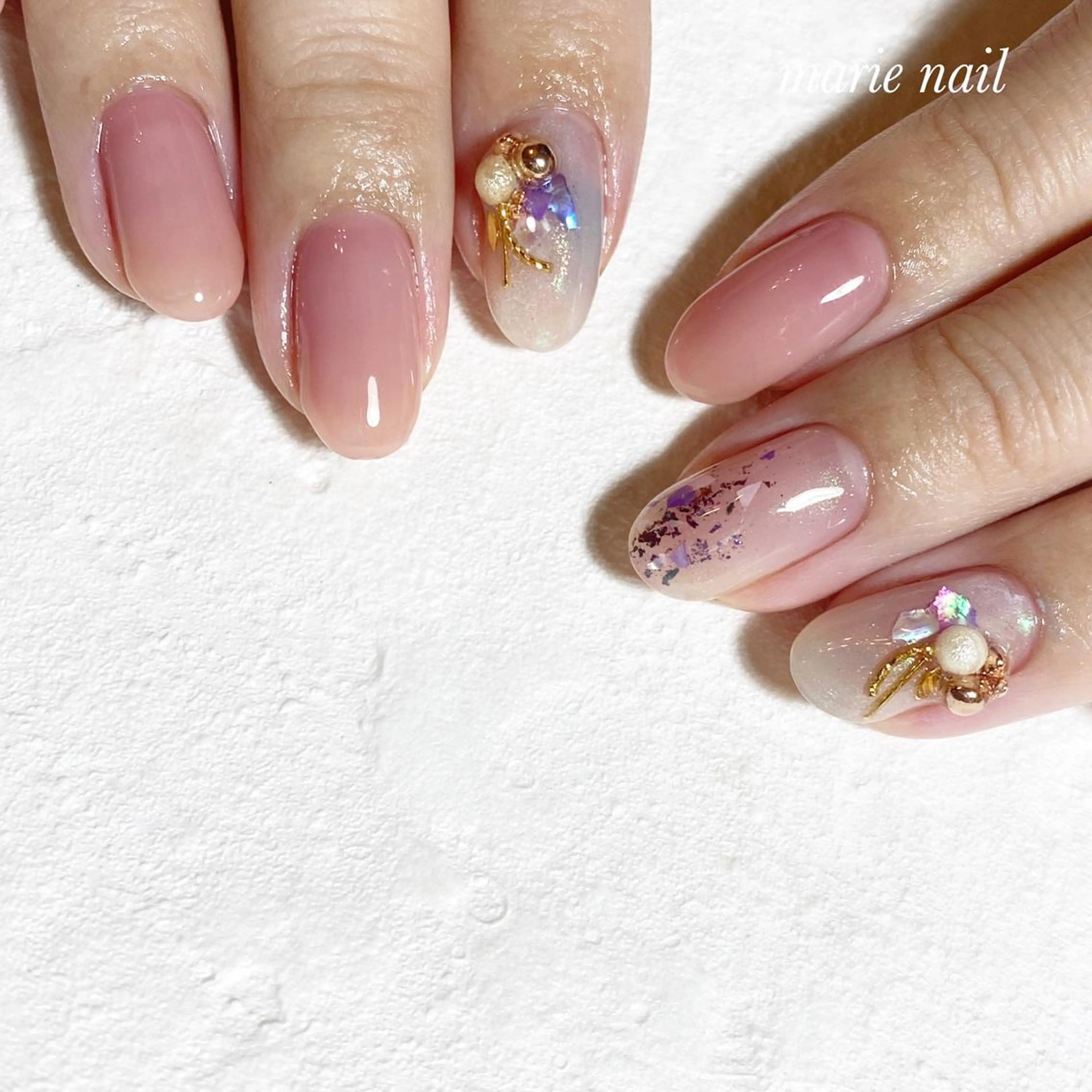 ネイル アートネイル ハンドネイル marie nailのネイルデザイン
