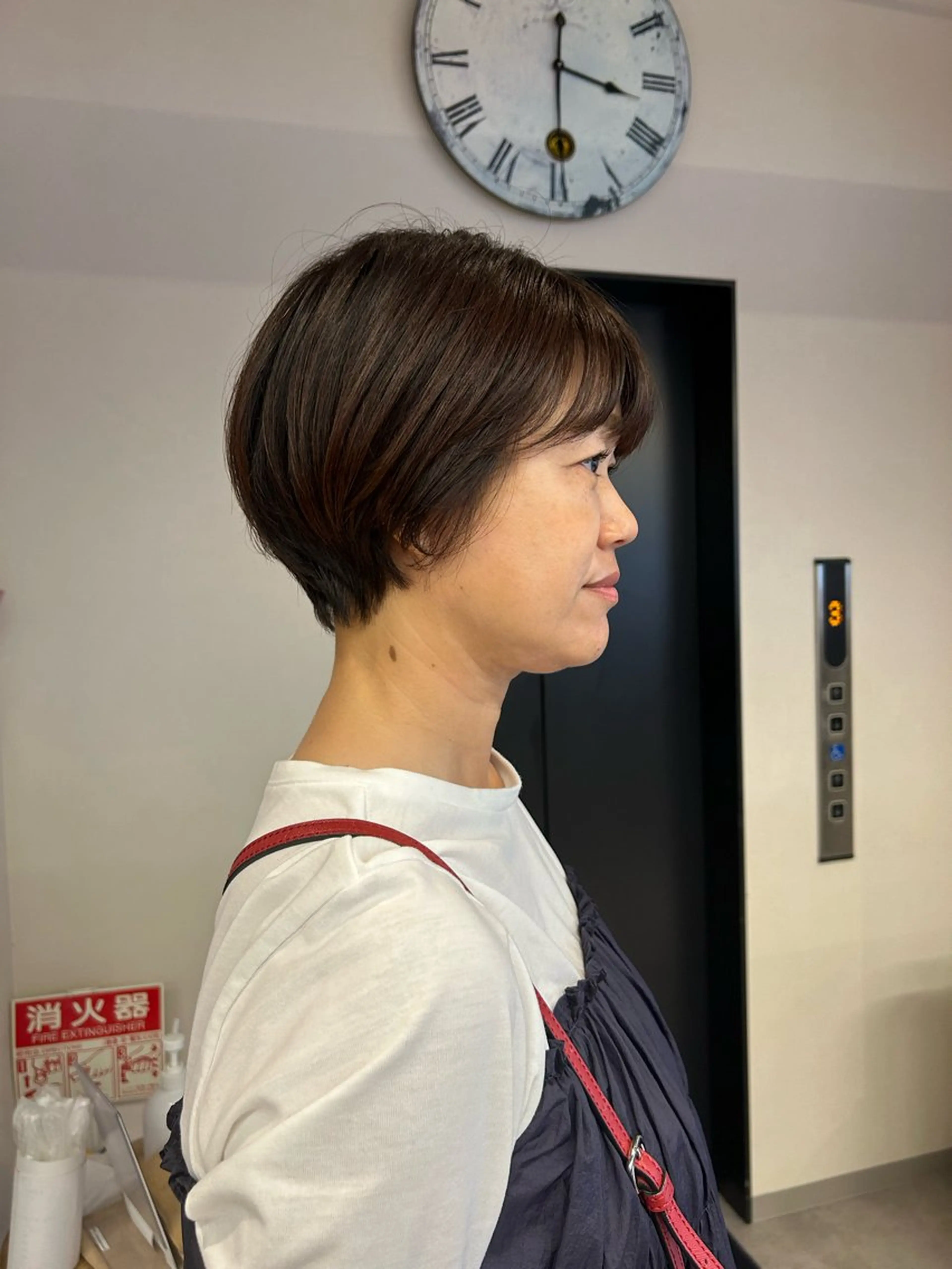 ショート ボブ/レイヤー 大阪梅田/きょうかのヘアスタイル