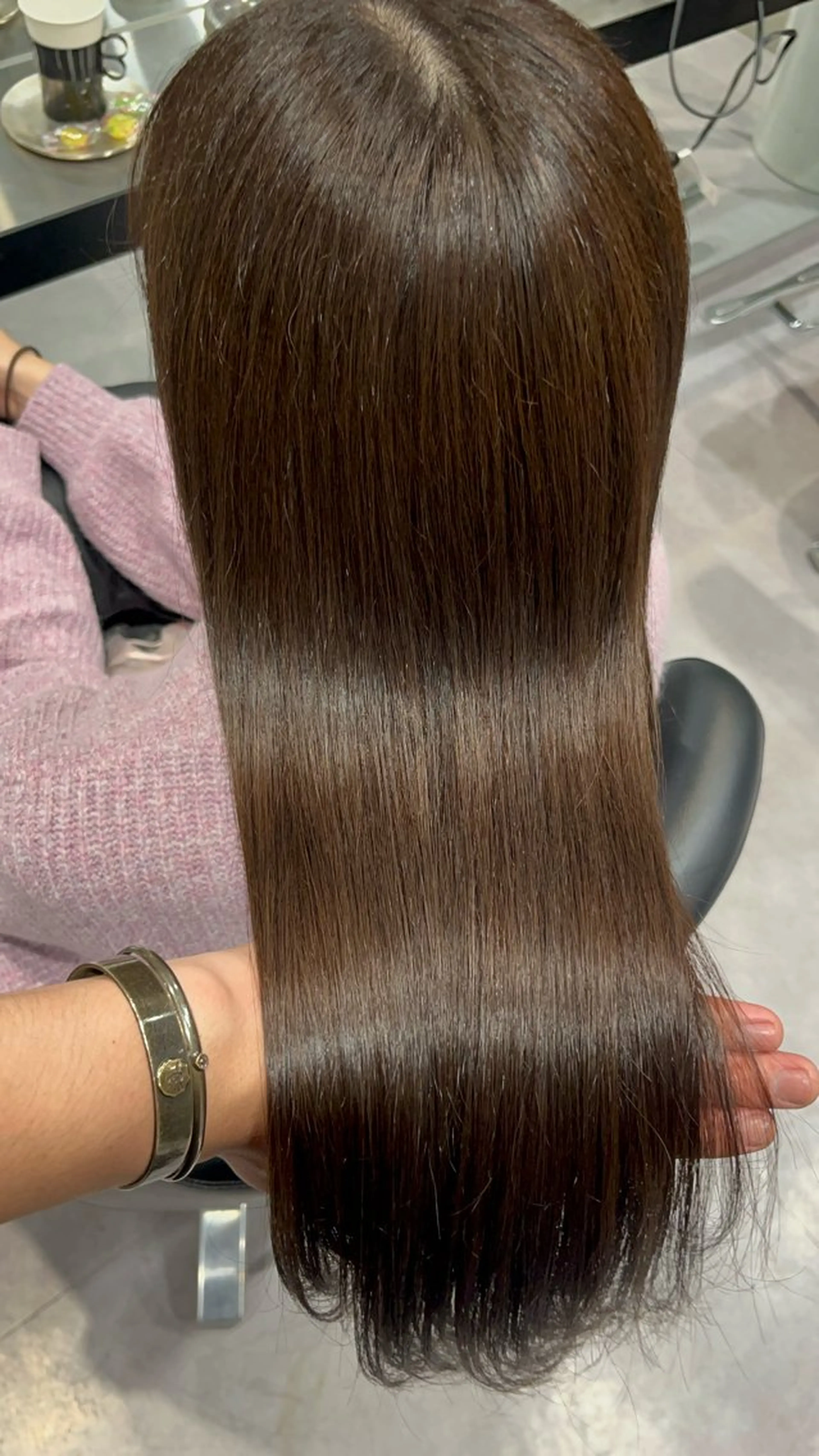 ロング カラー パーマ 🌈艶髪/髪質改善 新宿itouのヘアスタイル