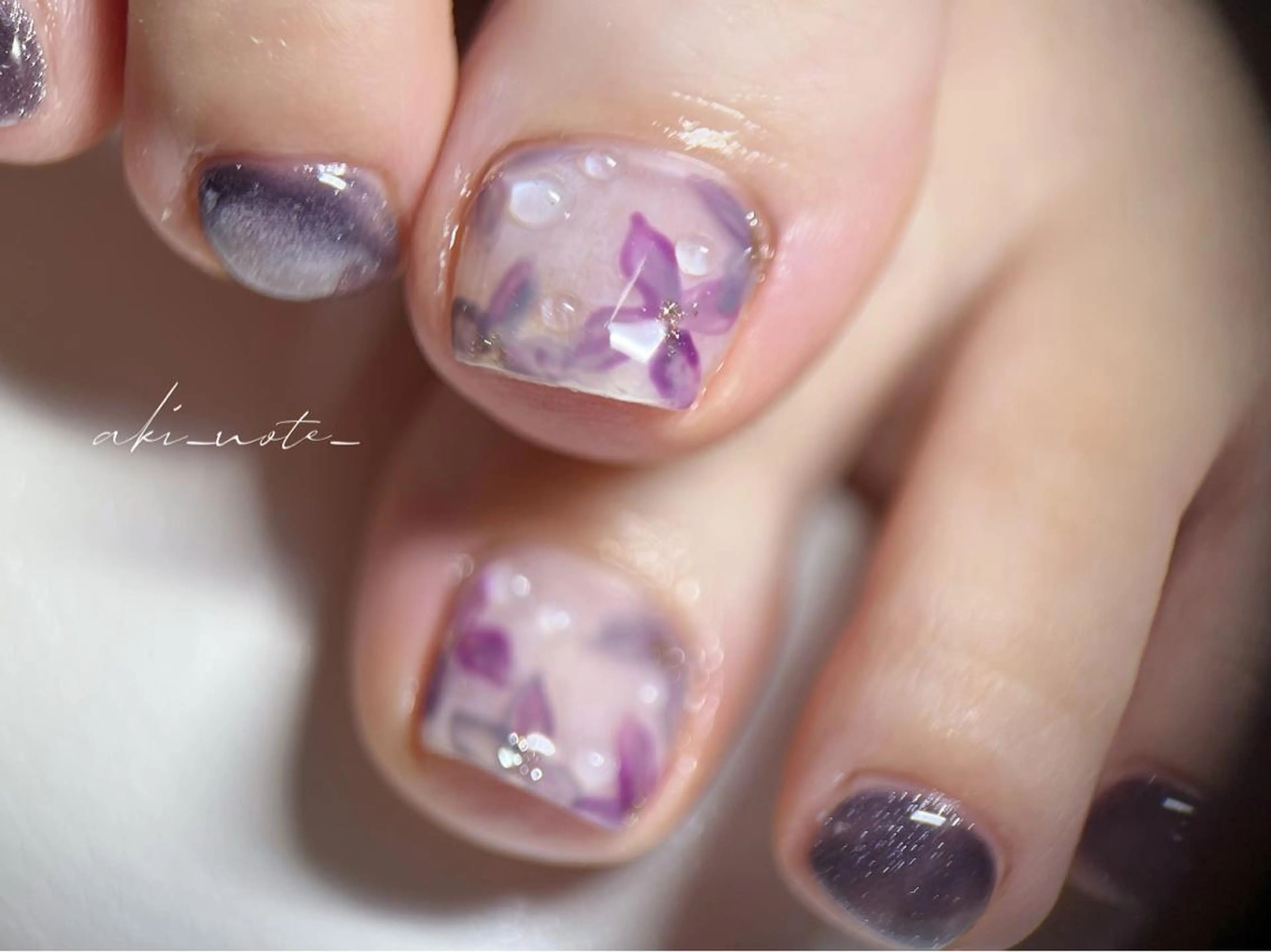 フット🌟付け放題(フットバス込)持ち込みデザイン🆗の写真