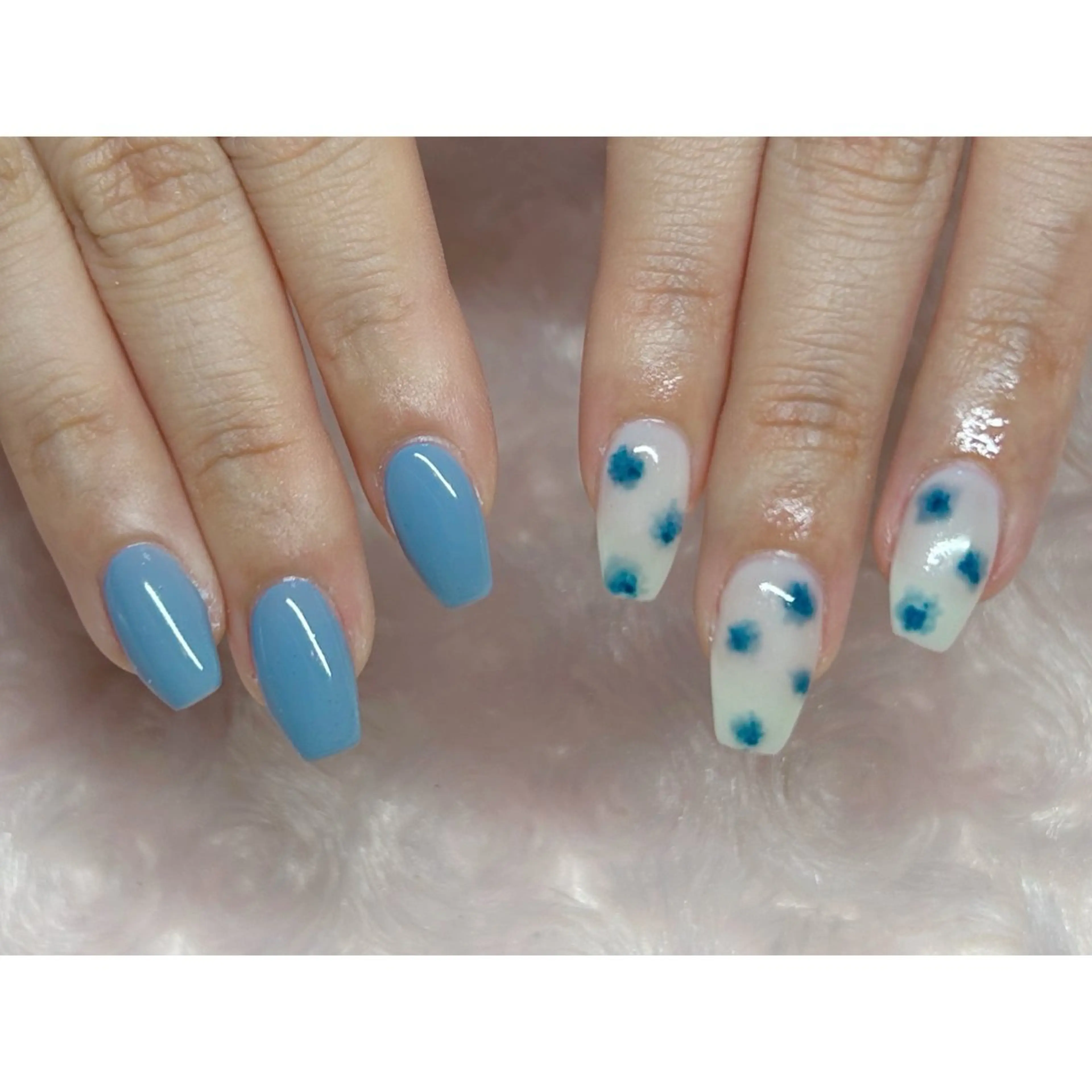 ネイル ハンドネイル 横浜駅東口 🐬🫧 ｵｰﾀのネイルデザイン