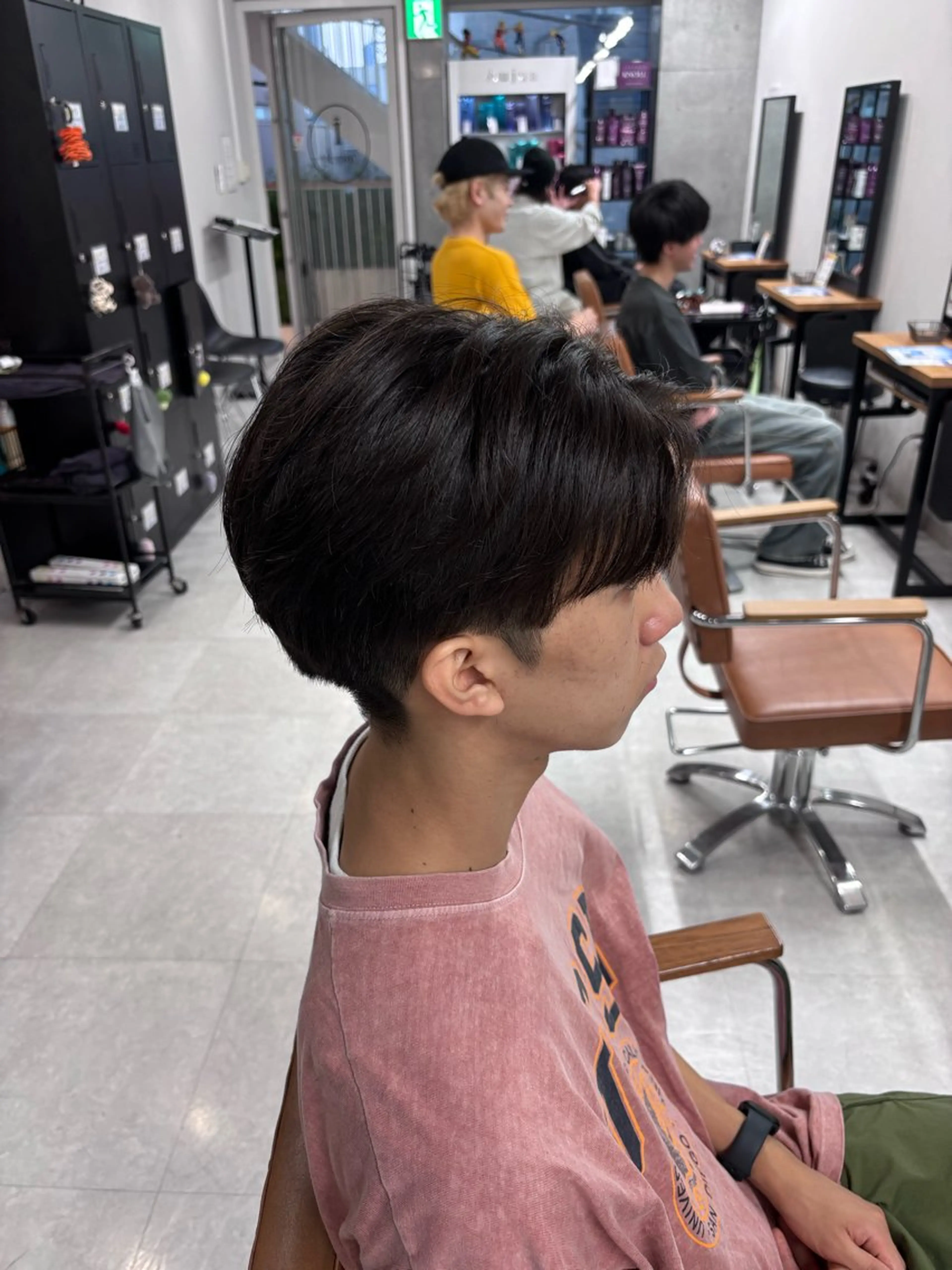メンズ フェザーの鬼 🇰🇷yutoのヘアスタイル