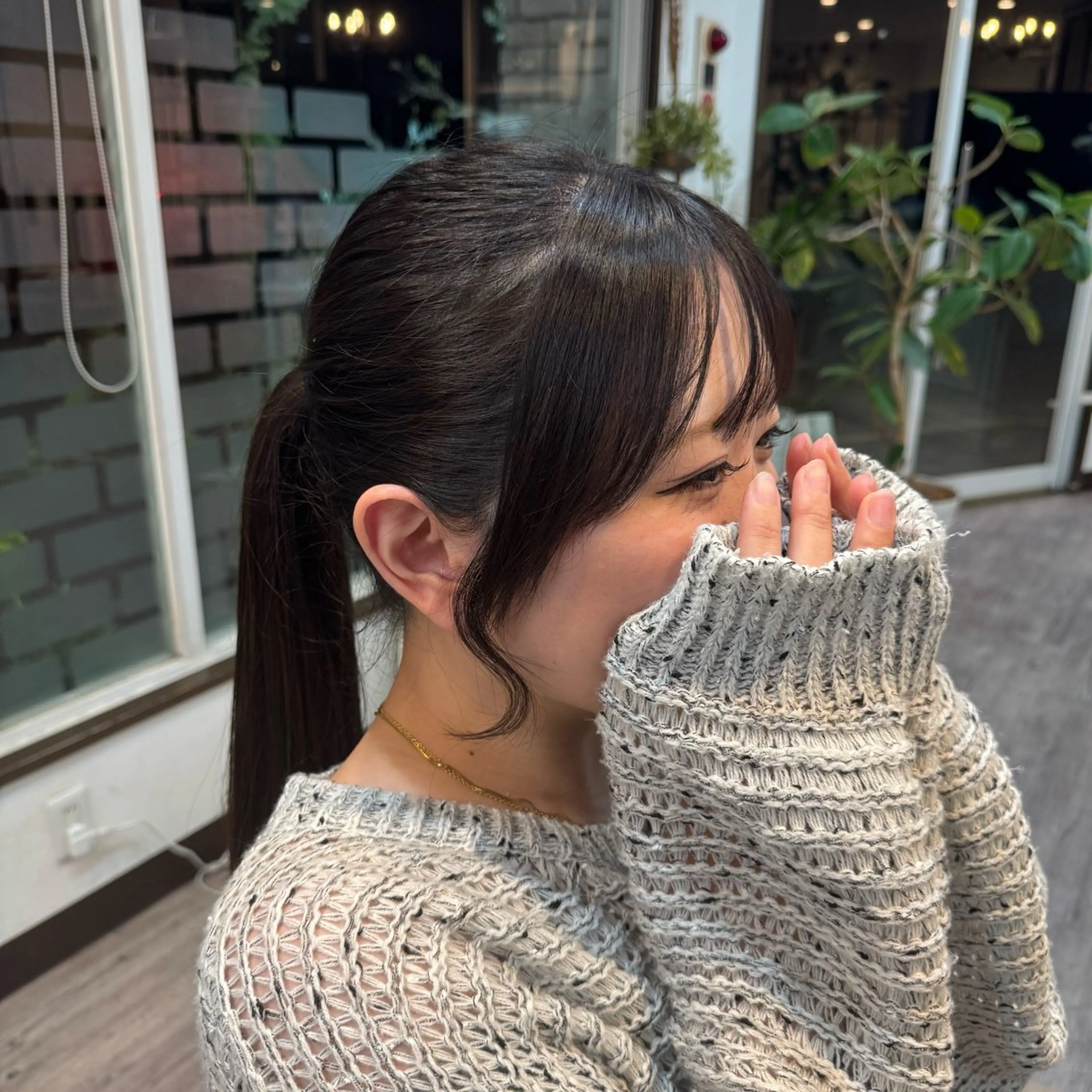 ロング 顔周りカット カット メンズカット／パーマ 山口泰広のヘアスタイル