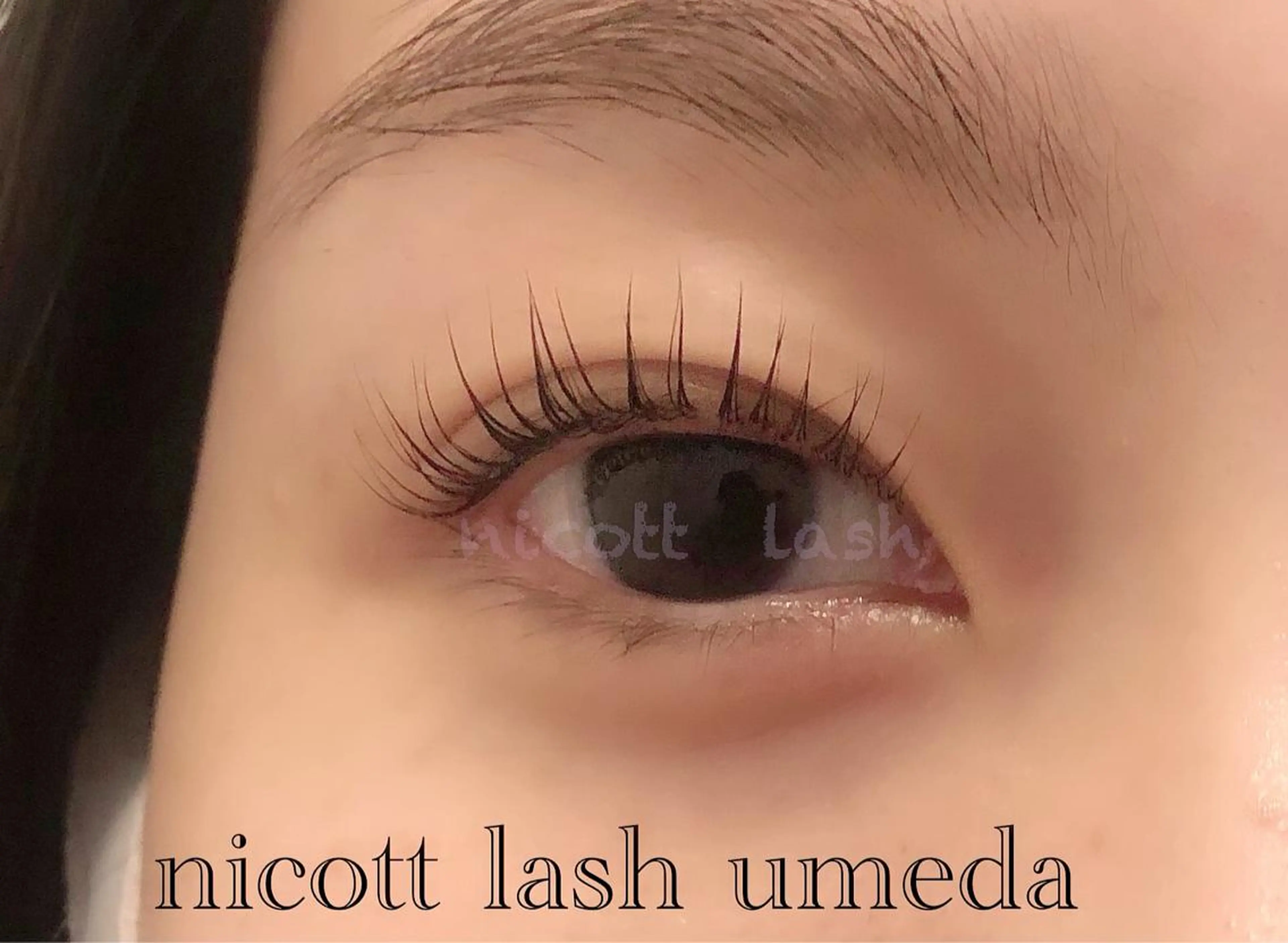 マツエク・マツパ パリジェンヌラッシュリフト サクラブロウ 難波のマツエク・マツパデザイン