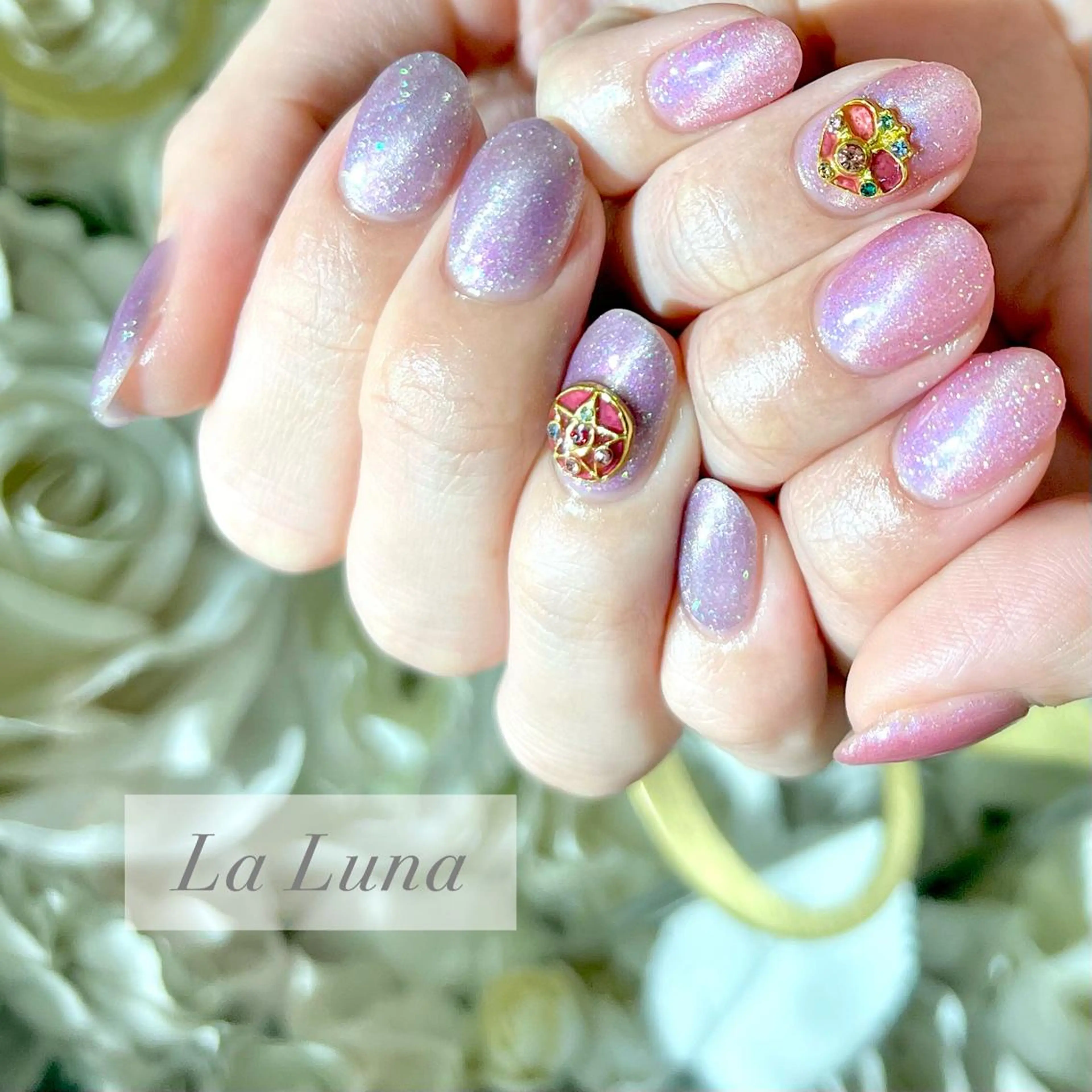 ネイル ハンドネイル ＬａＬｕｎａ🌙 Natsukiのネイルデザイン