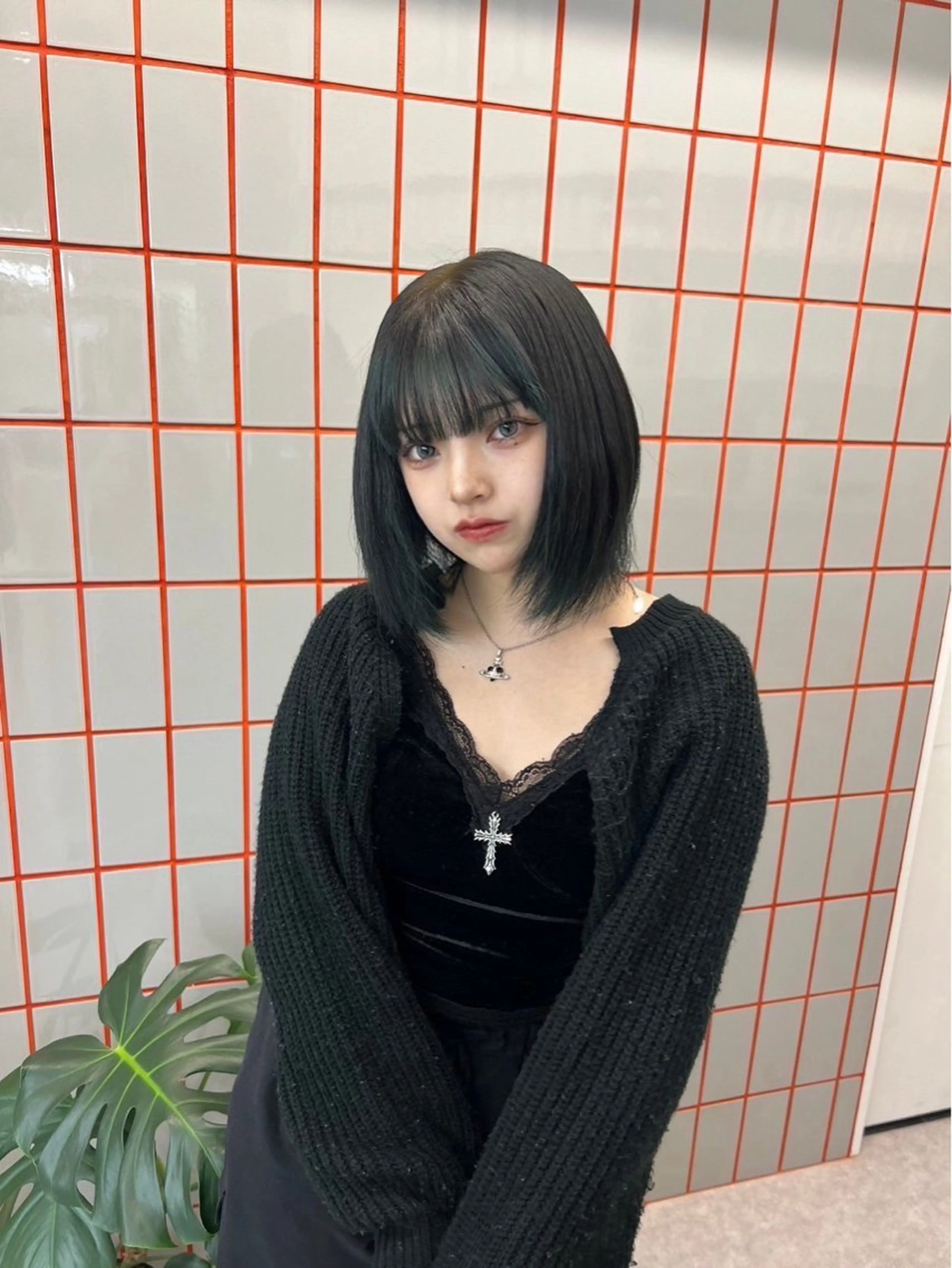 ミディアム カラー 透明感カラー 透明感ハイトーン🐩 原宿/yumekaのヘアスタイル