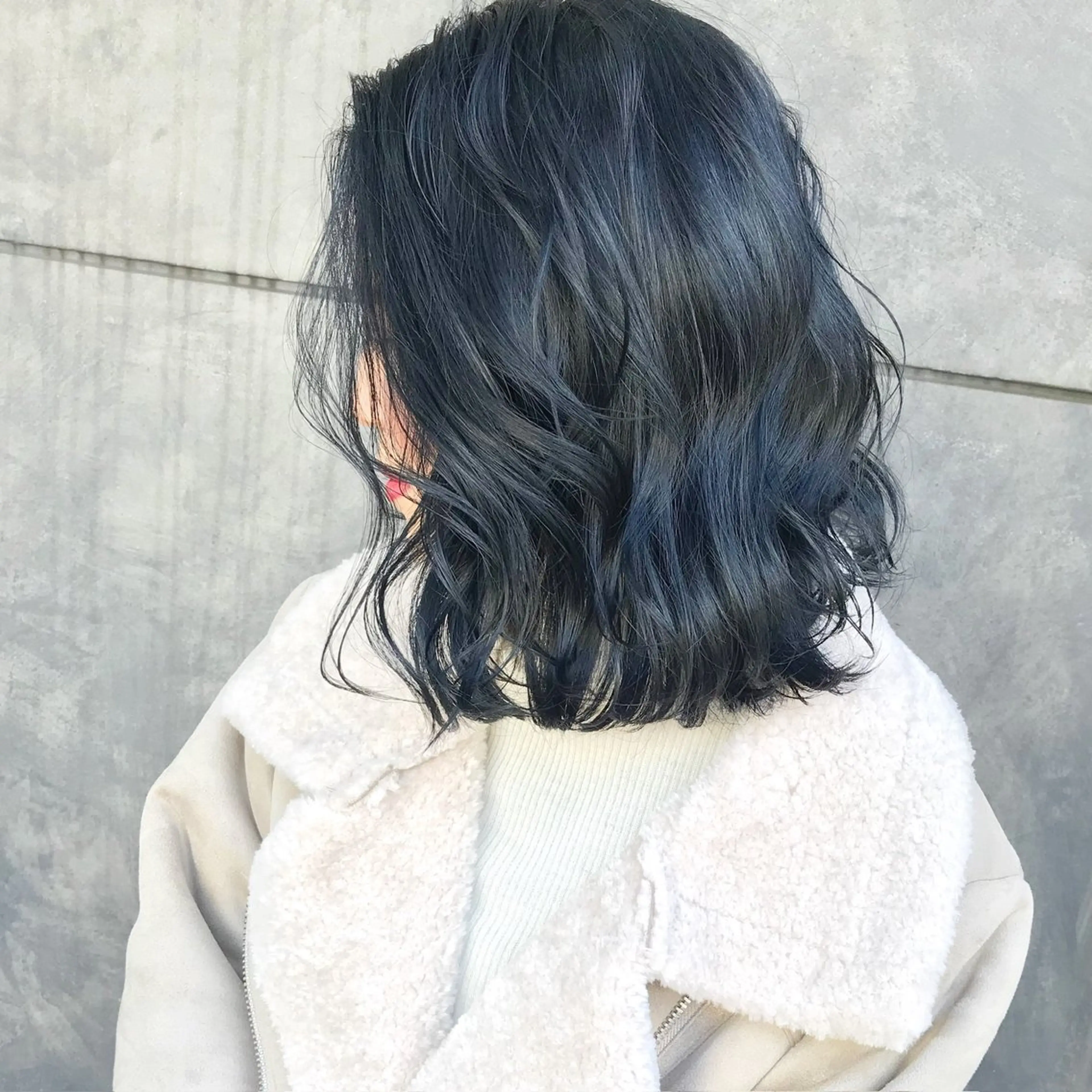 セミロング カラー ✨レイヤーカット 海外ヘア/原宿✨のヘアスタイル