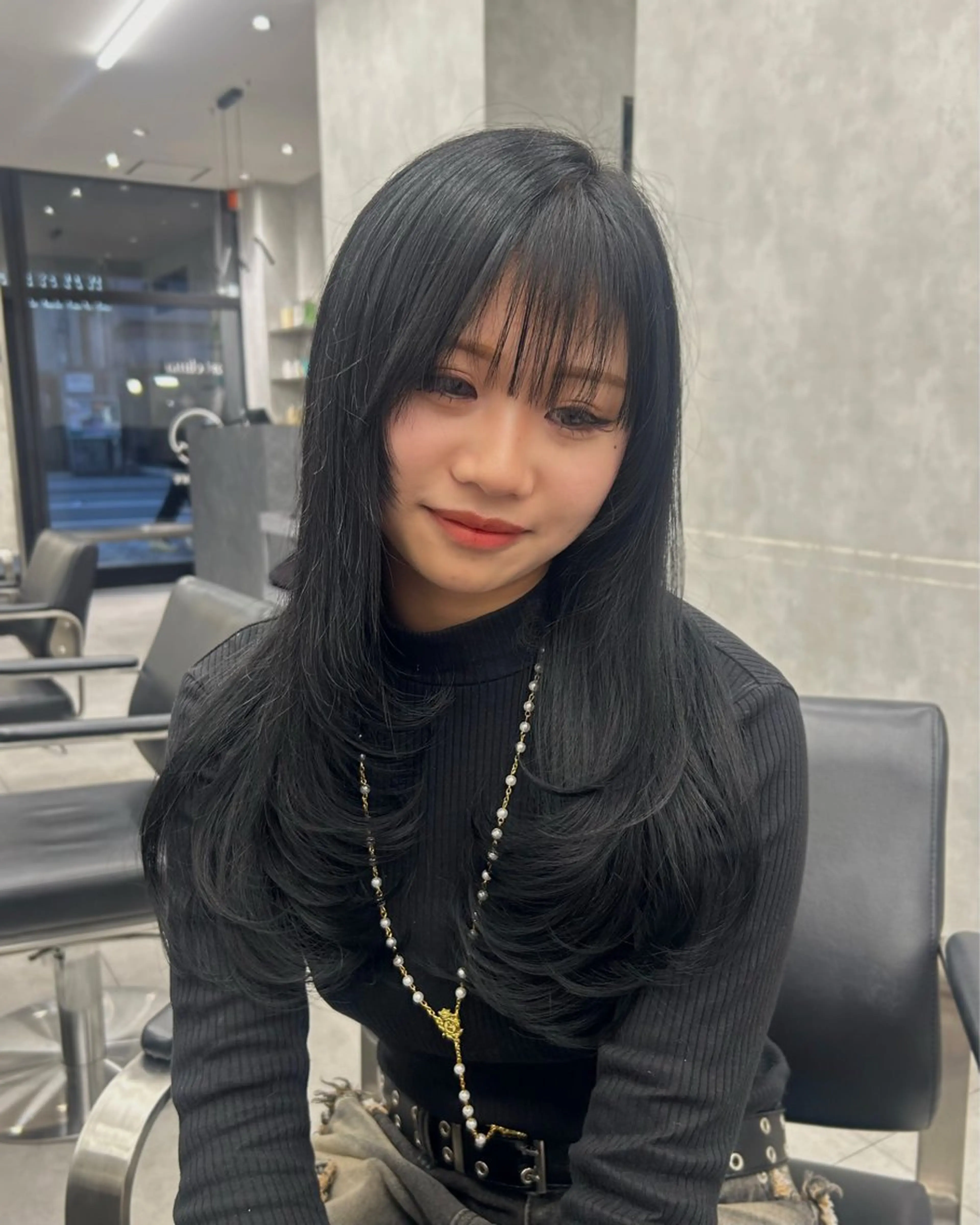 ロング レイヤーカット 大人レイヤー/艶美髪 🇺🇸TOMONAのヘアスタイル