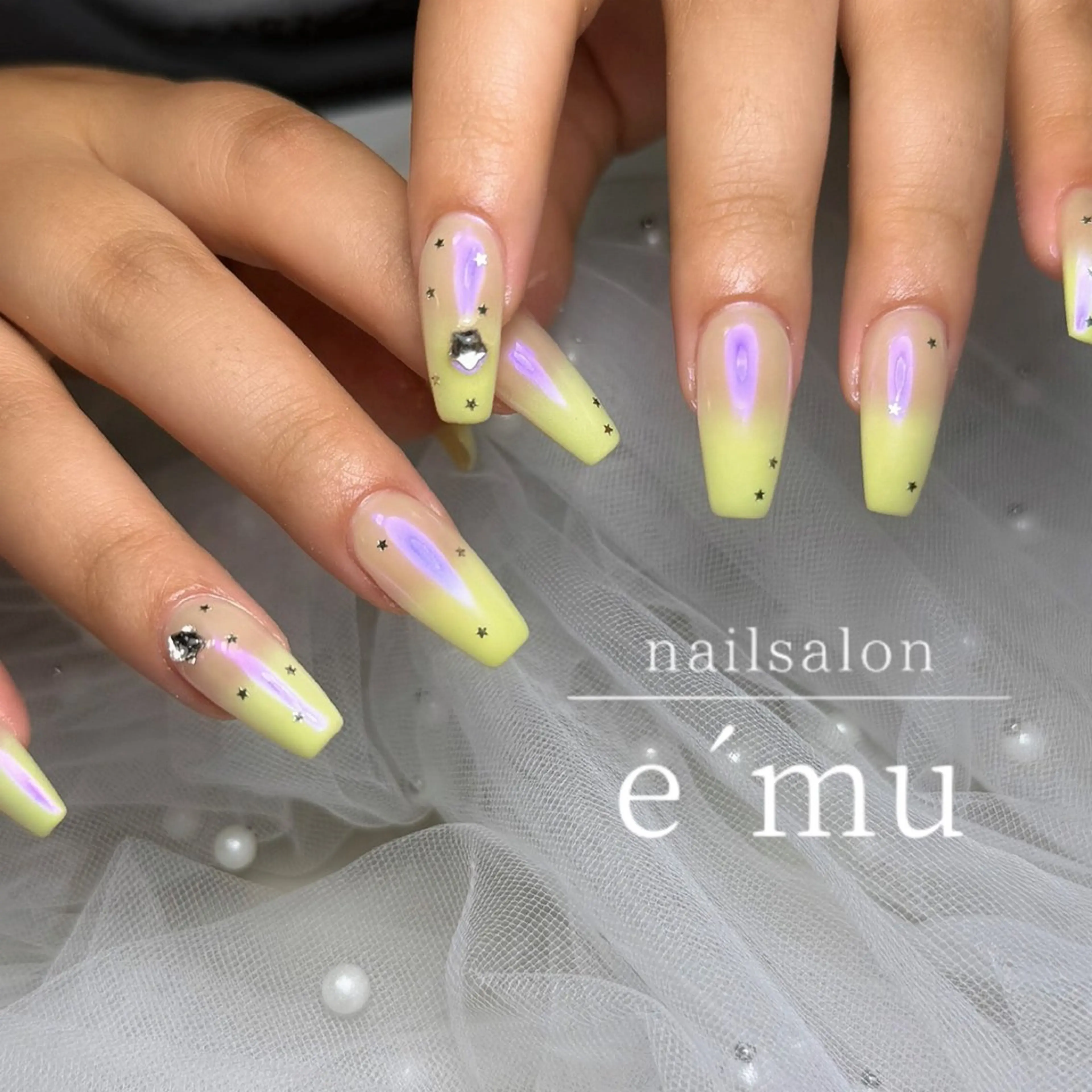 ネイル ネイルチップ ハンドネイル nailsalon e´muのネイルデザイン