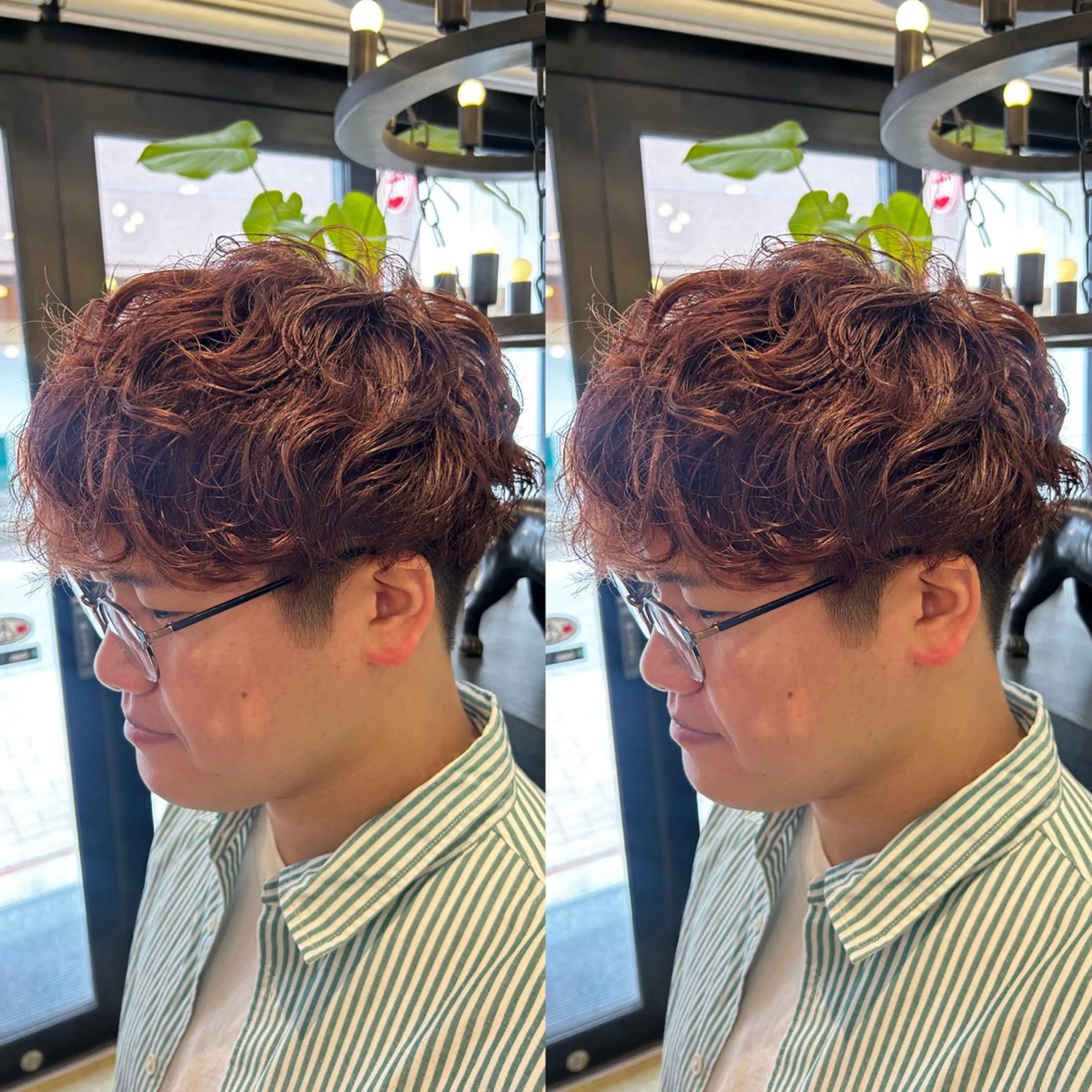 メンズ メンズパーマ カット パーマ 大槻 ハルカのヘアスタイル