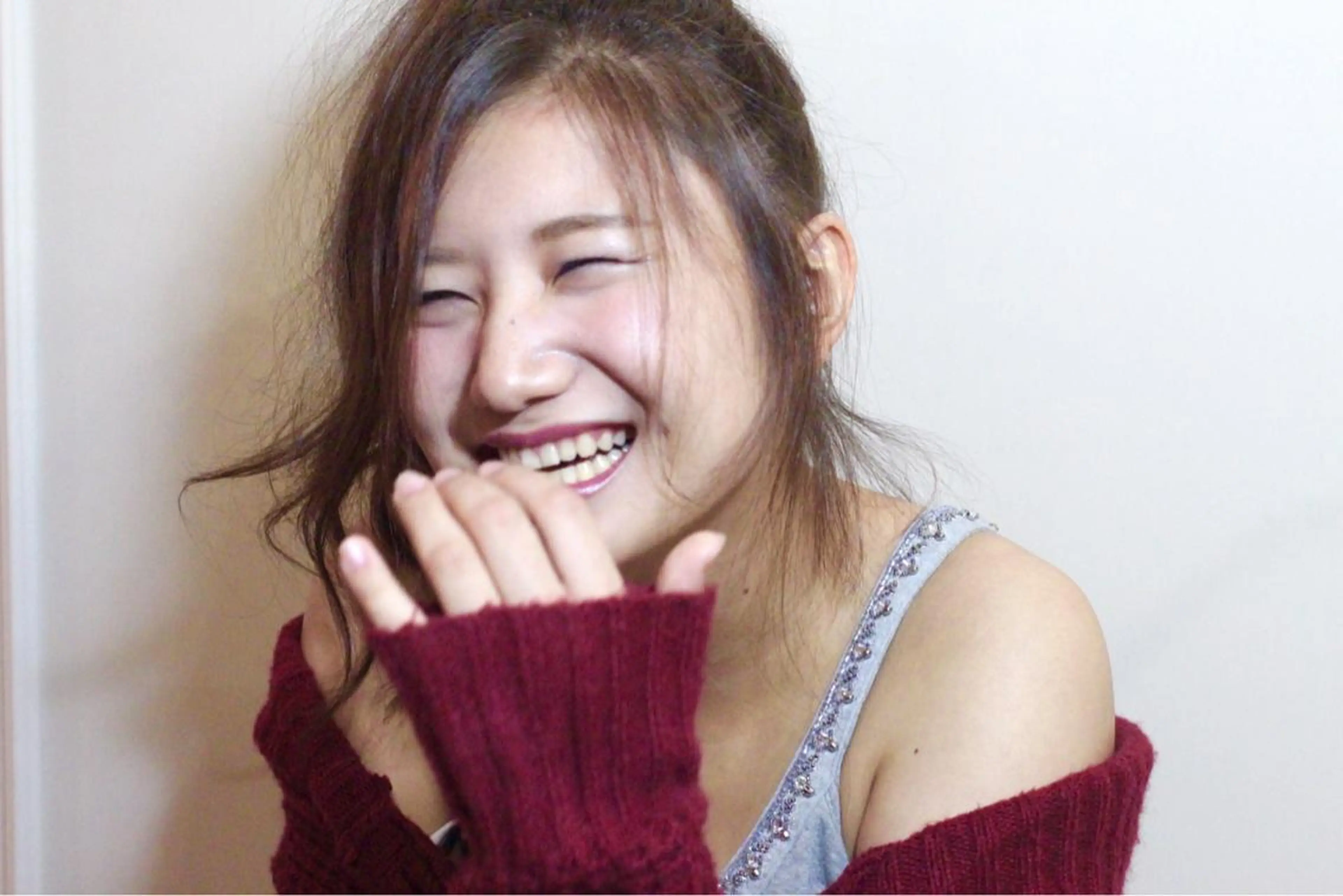 ミディアム セミロング カラー ヘアアレンジ 松田 由貴のヘアスタイル