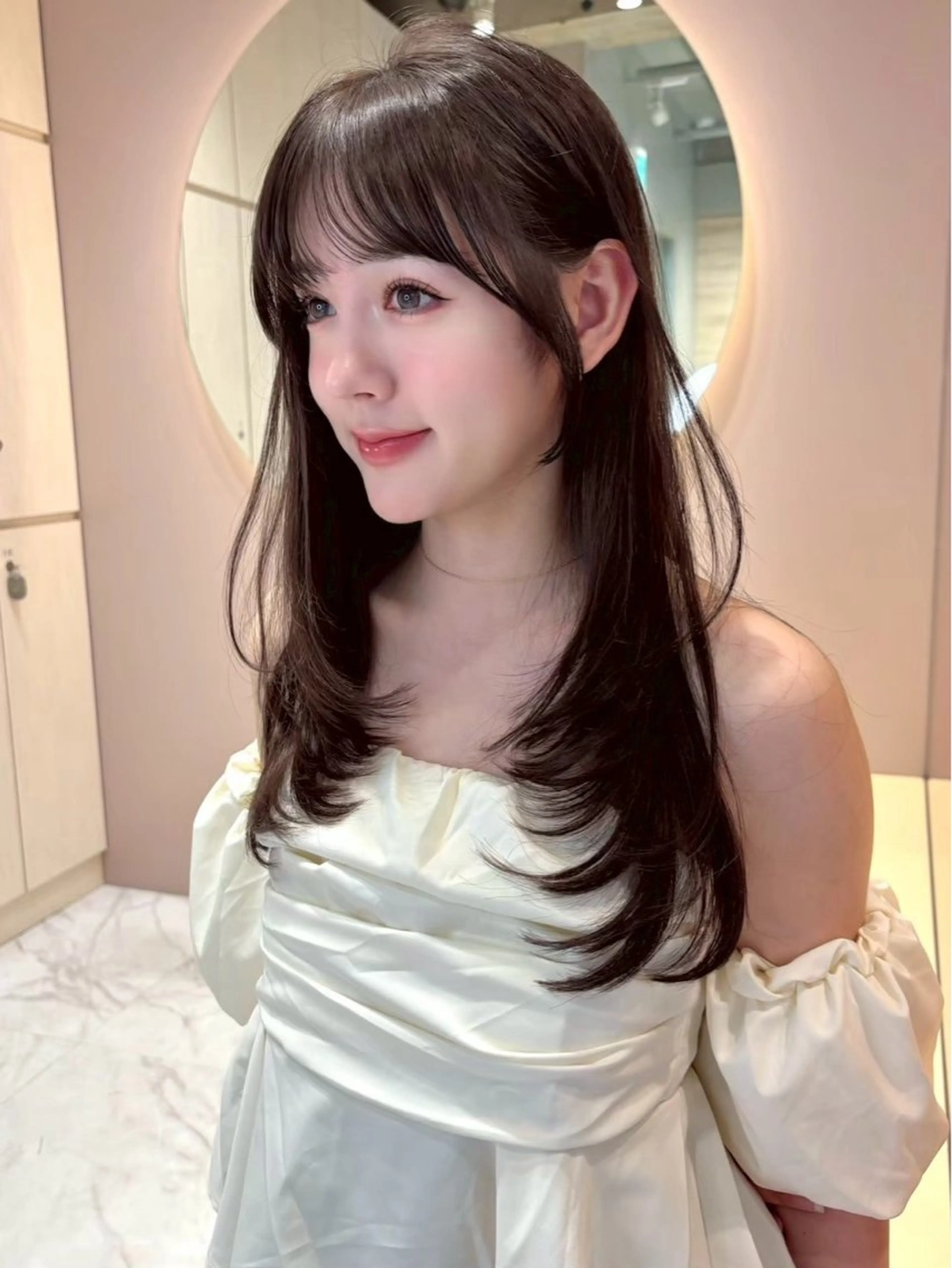 ロング 【ナチュラル可愛いレ イヤー🩶】ななみのヘアスタイル