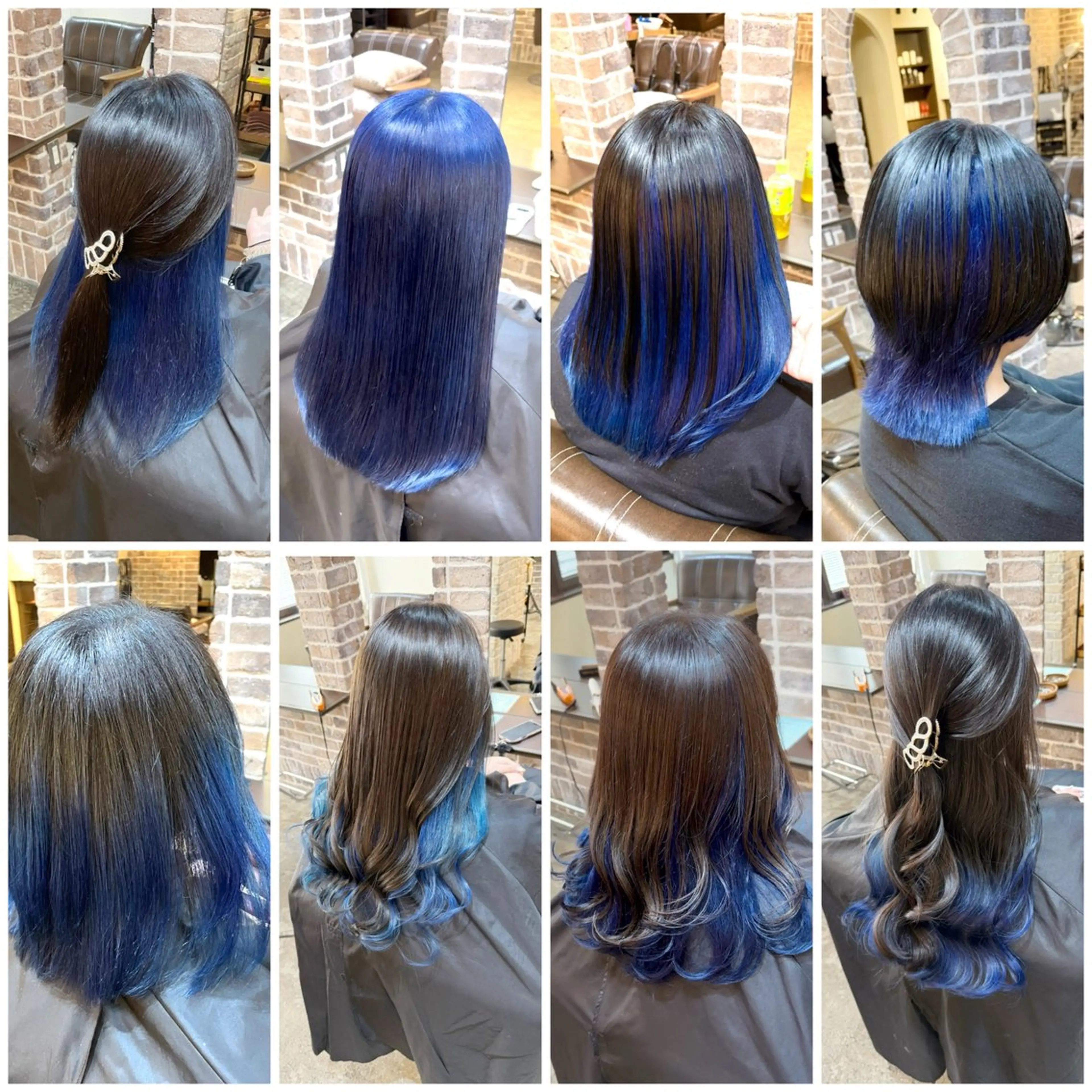 カラー ブリーチ ブルーカラー カット ヘアカラー トリートメント ACROあべの店所属・艶カラー/インナー /グラデ/大西小百合のヘアスタイル