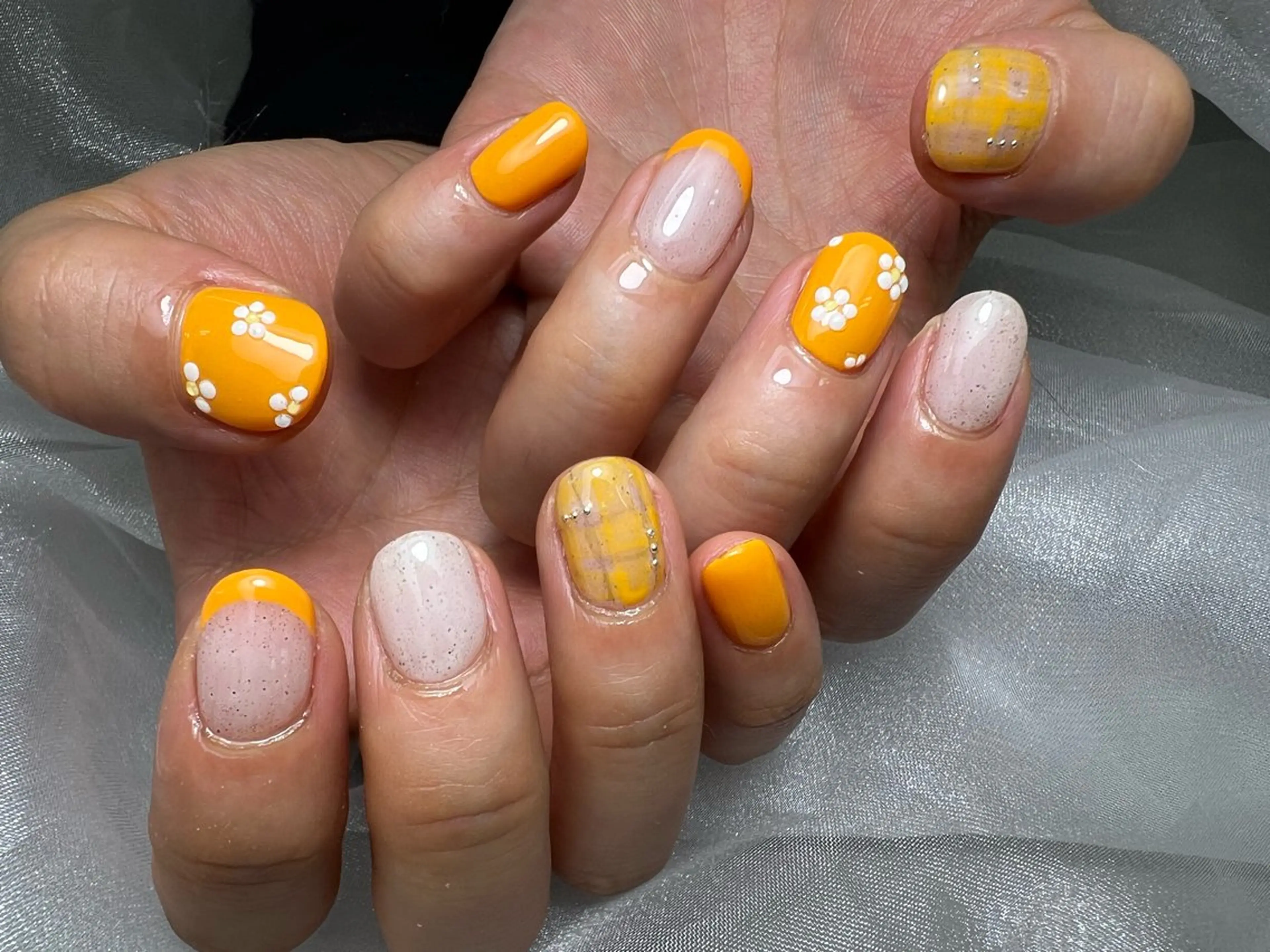 ネイル ハンドネイル Mana‪ ‪·͜· ❤︎‬のネイルデザイン