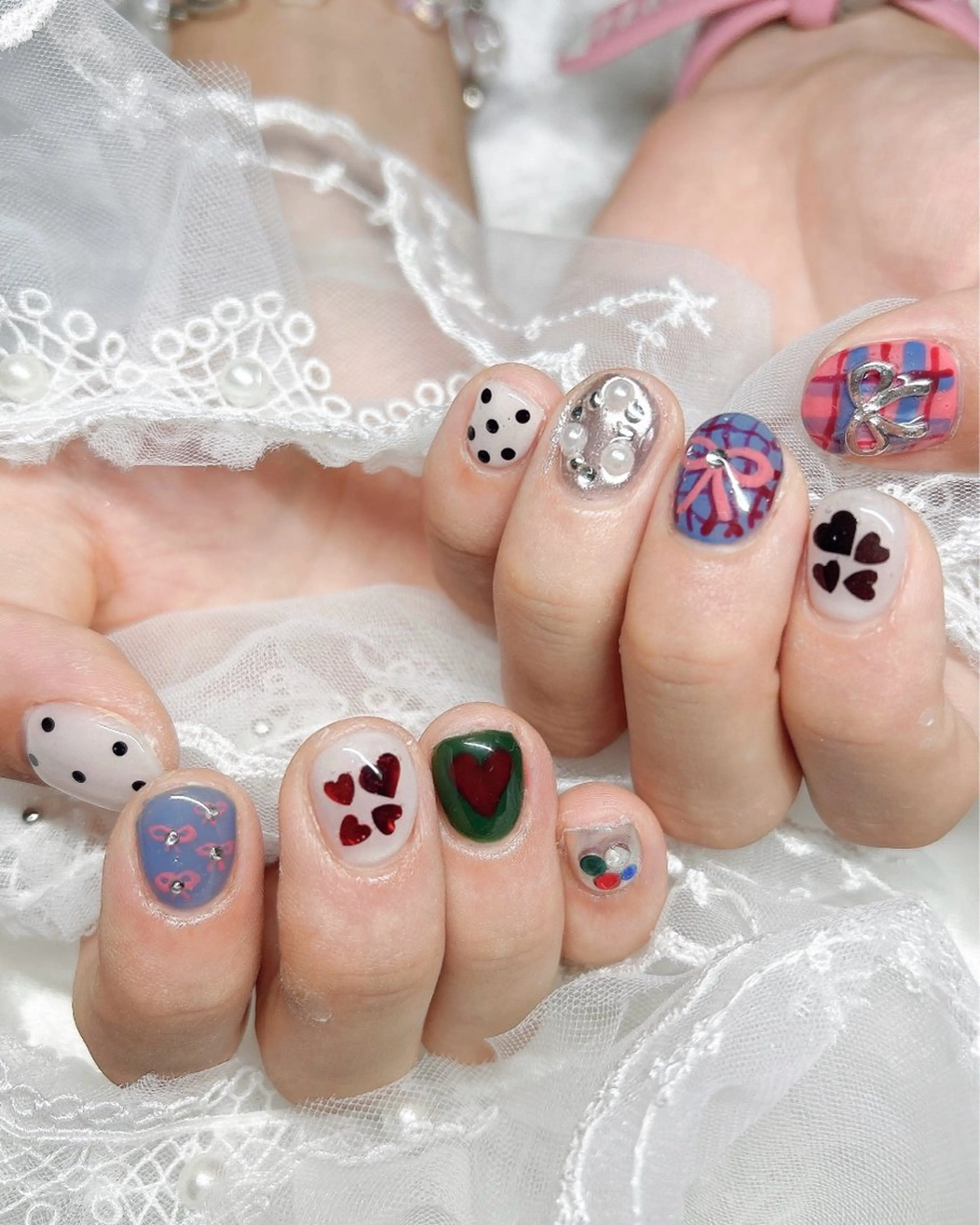 ネイル ハンドネイル Bestnail所属・Best Nail Yu🎀🫧のネイルデザイン