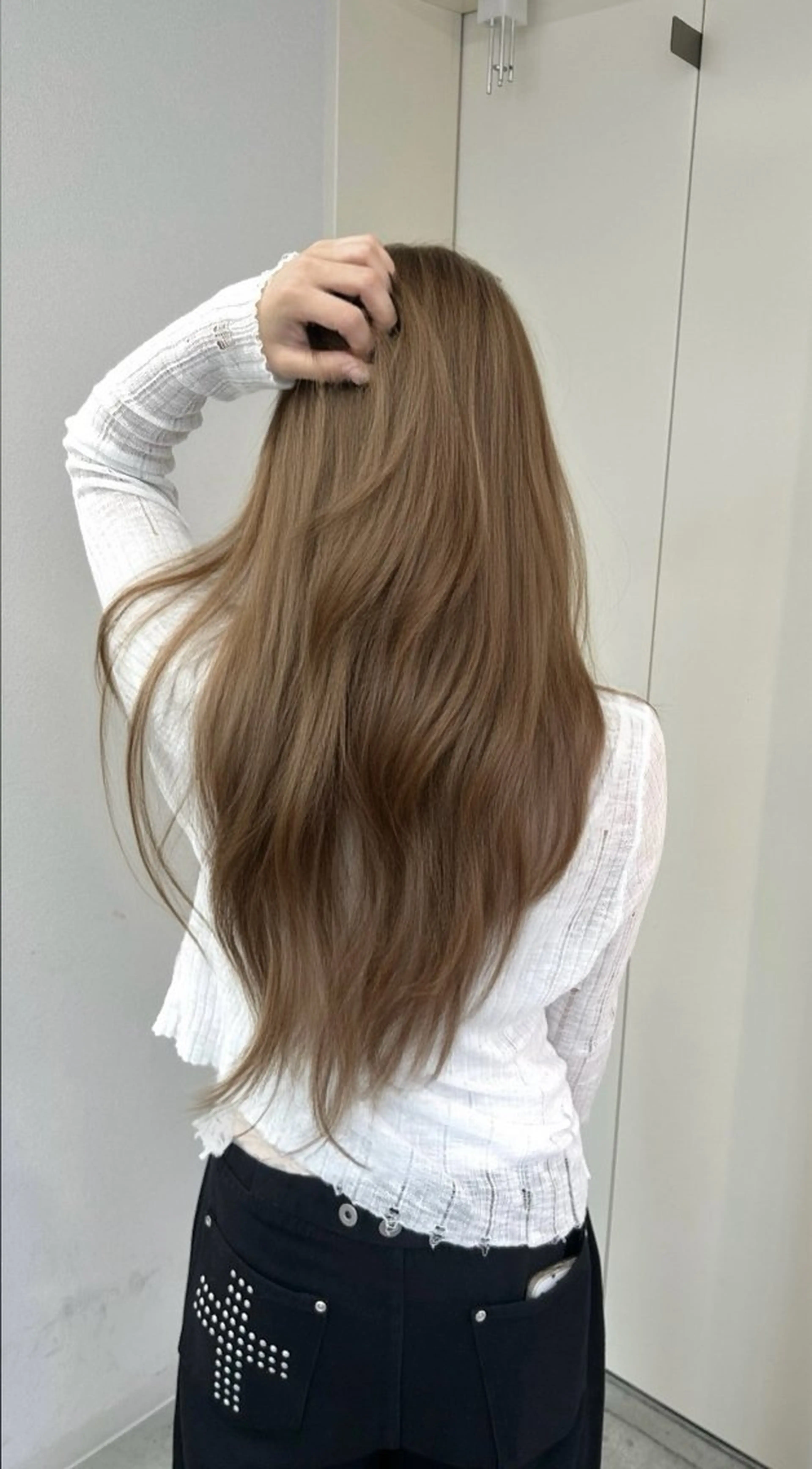 カラー ヘアカラー トリートメント GiseL ハイトー ンSa_ya🎀のヘアスタイル