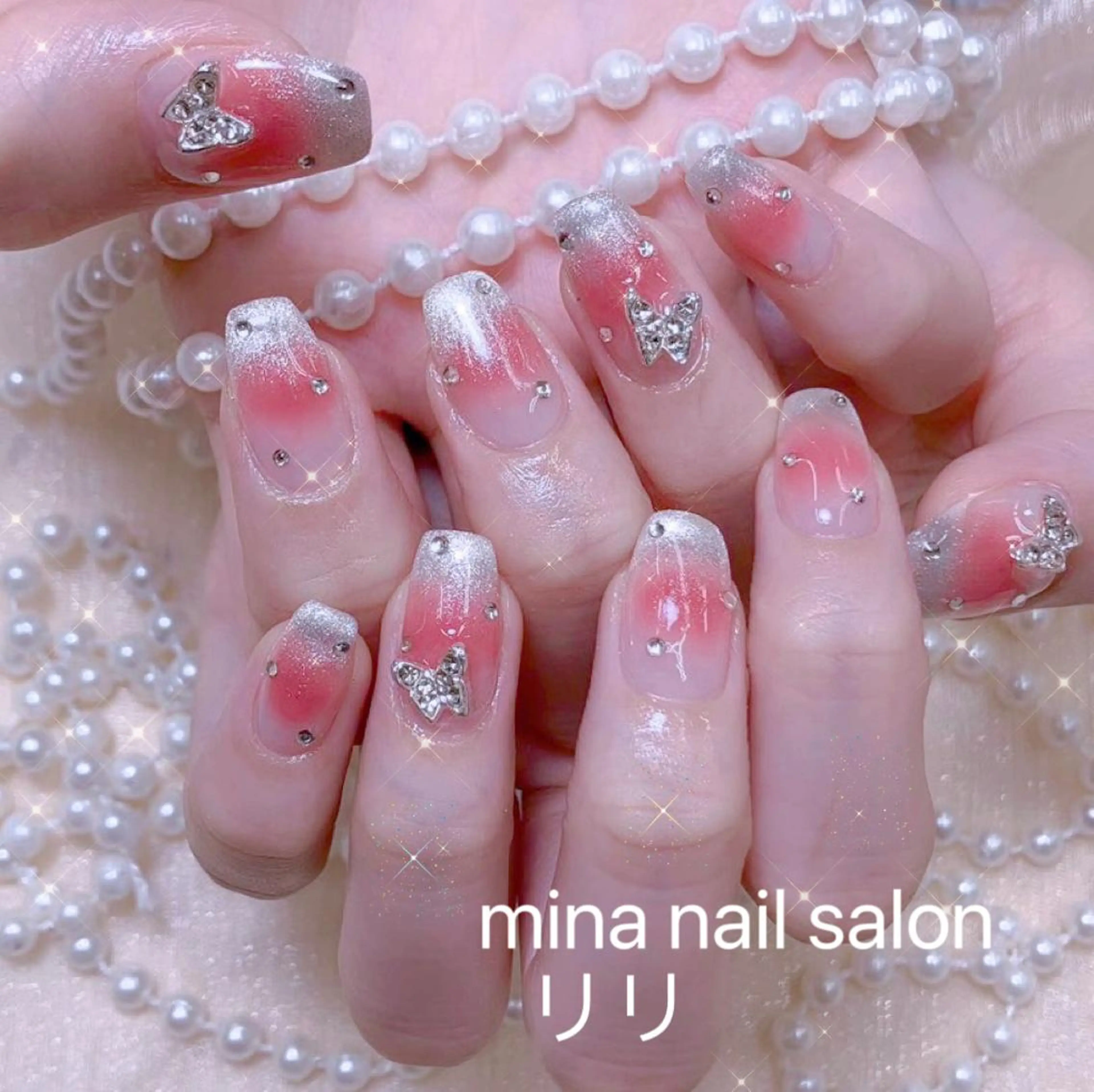 ネイル 🦋チップ長さだし 専門店🦋のネイルデザイン