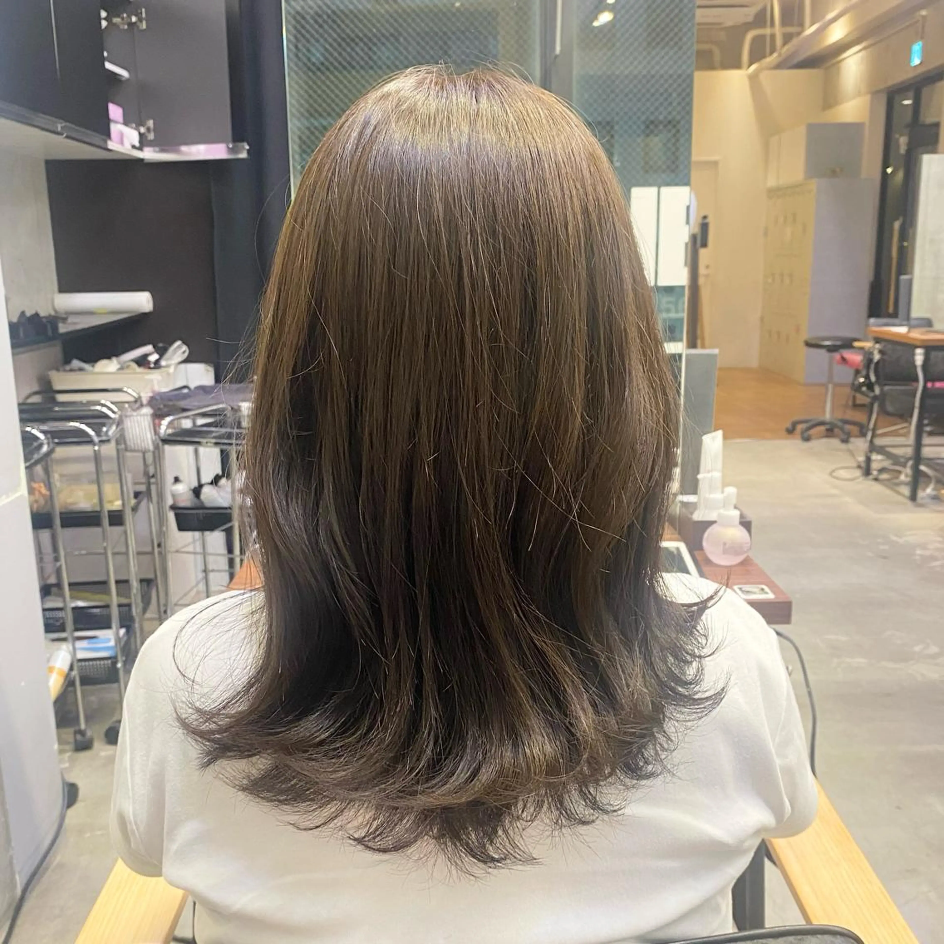ミディアム カラー カットモデル募集！ 遠山麻帆のヘアスタイル