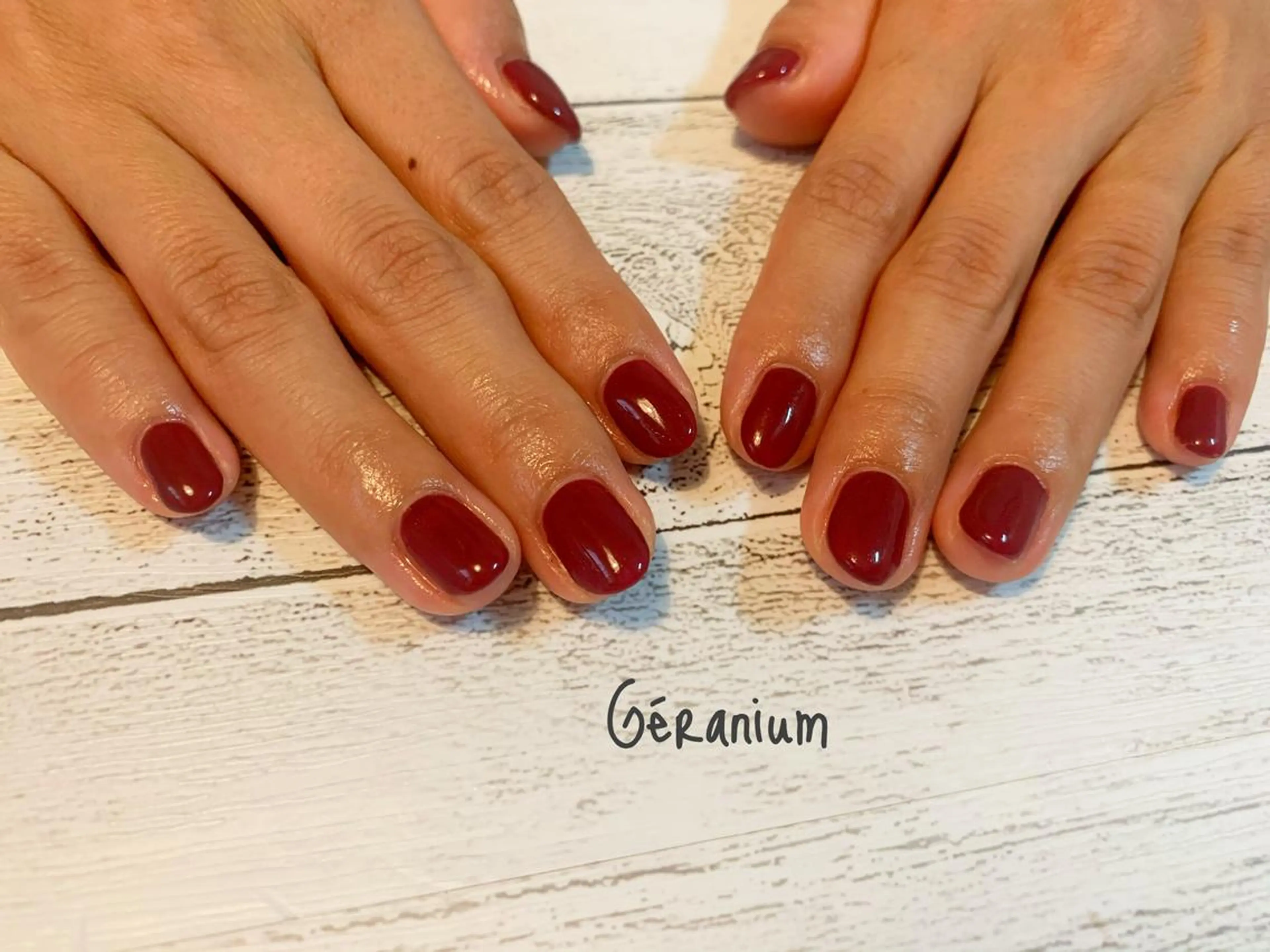 ネイル ハンドネイル GéRanium Harukaのネイルデザイン