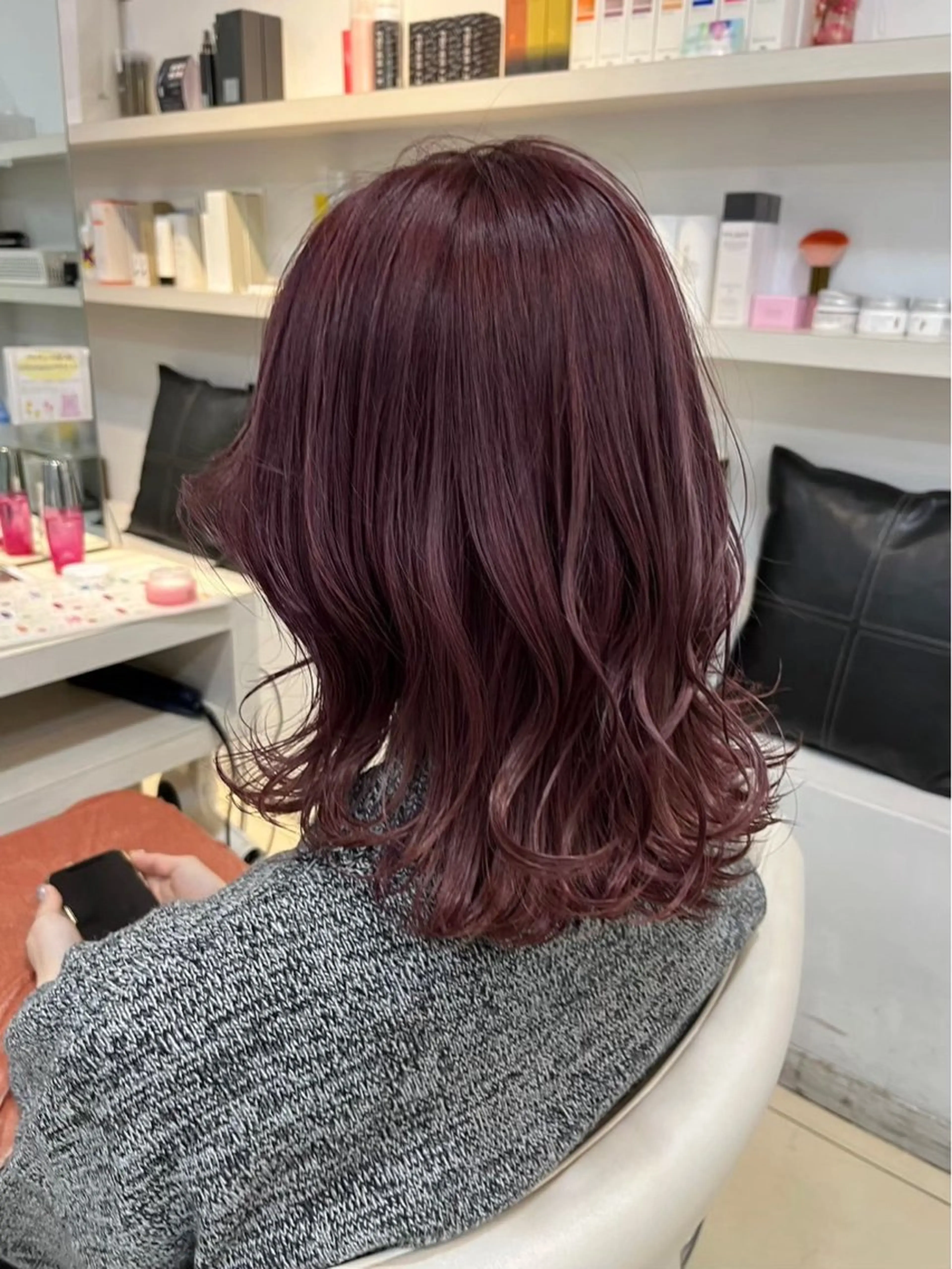 ミディアム [髪質改善カラー] 佐藤唯花🦋のヘアスタイル