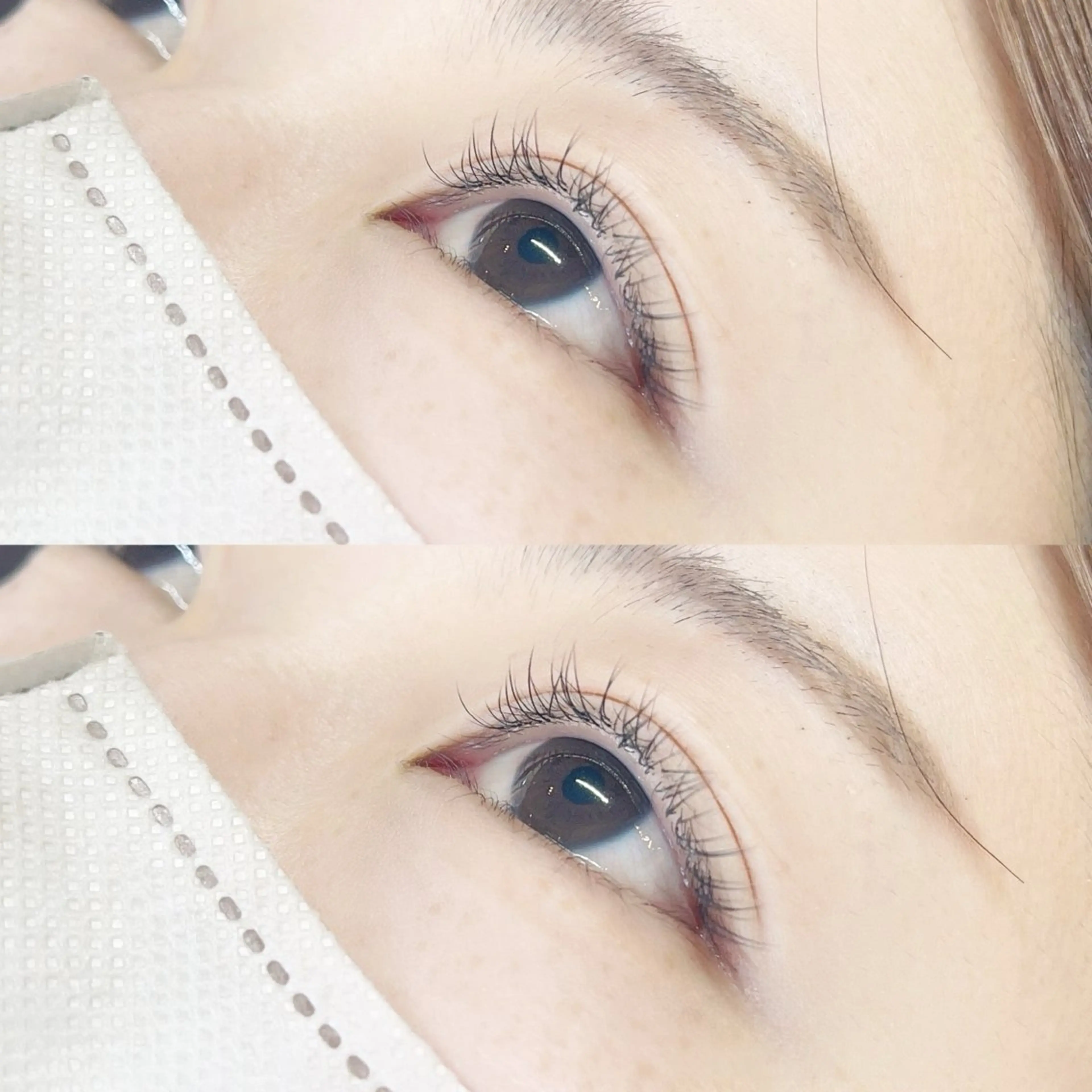 マツエク・マツパ フラットラッシュ Jカール EYELA万代店 池田のマツエク・マツパデザイン