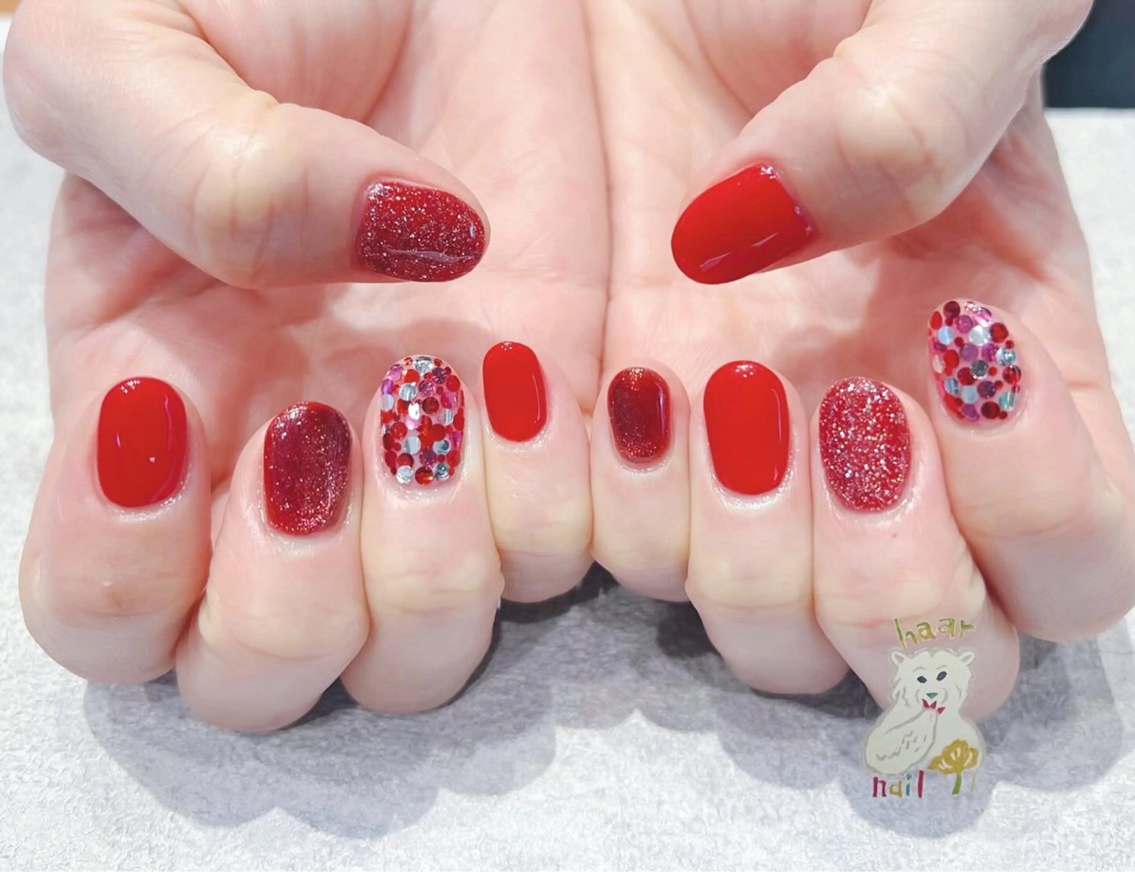 ネイル ハンドネイル 深田 加代のネイルデザイン