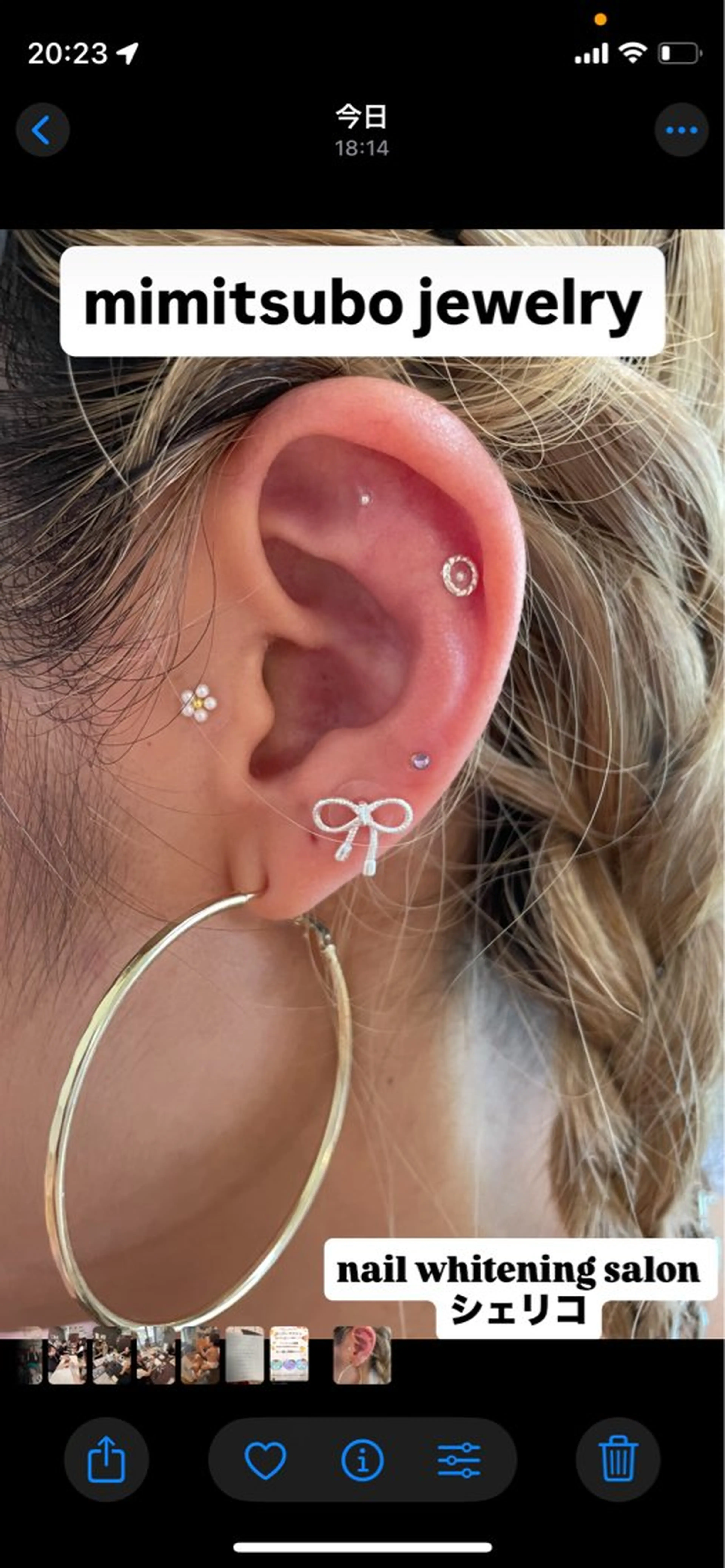 nail salon シェリコのネイルデザイン