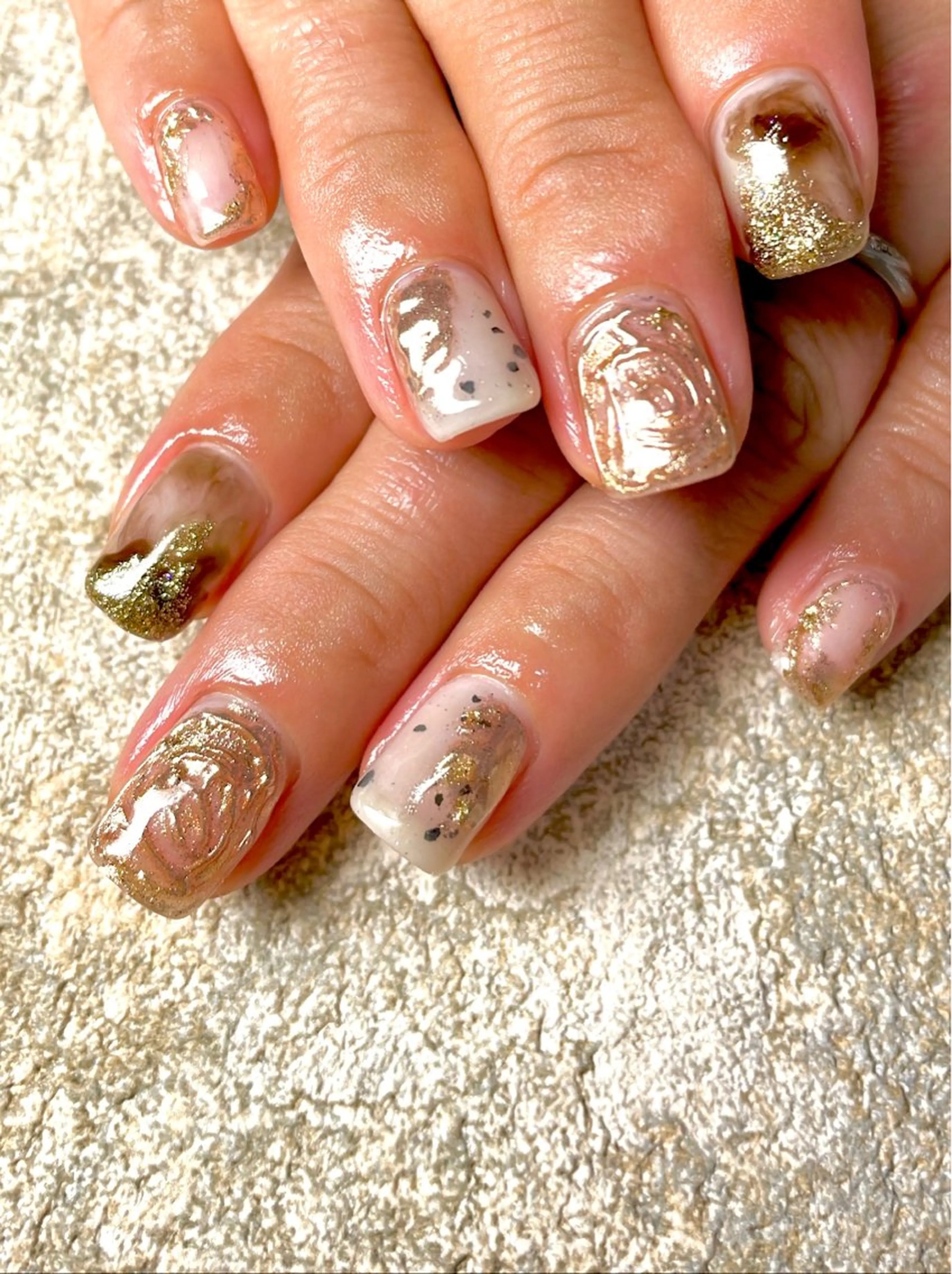 ネイル ハンドネイル lemon nailレモンネイルのネイルデザイン