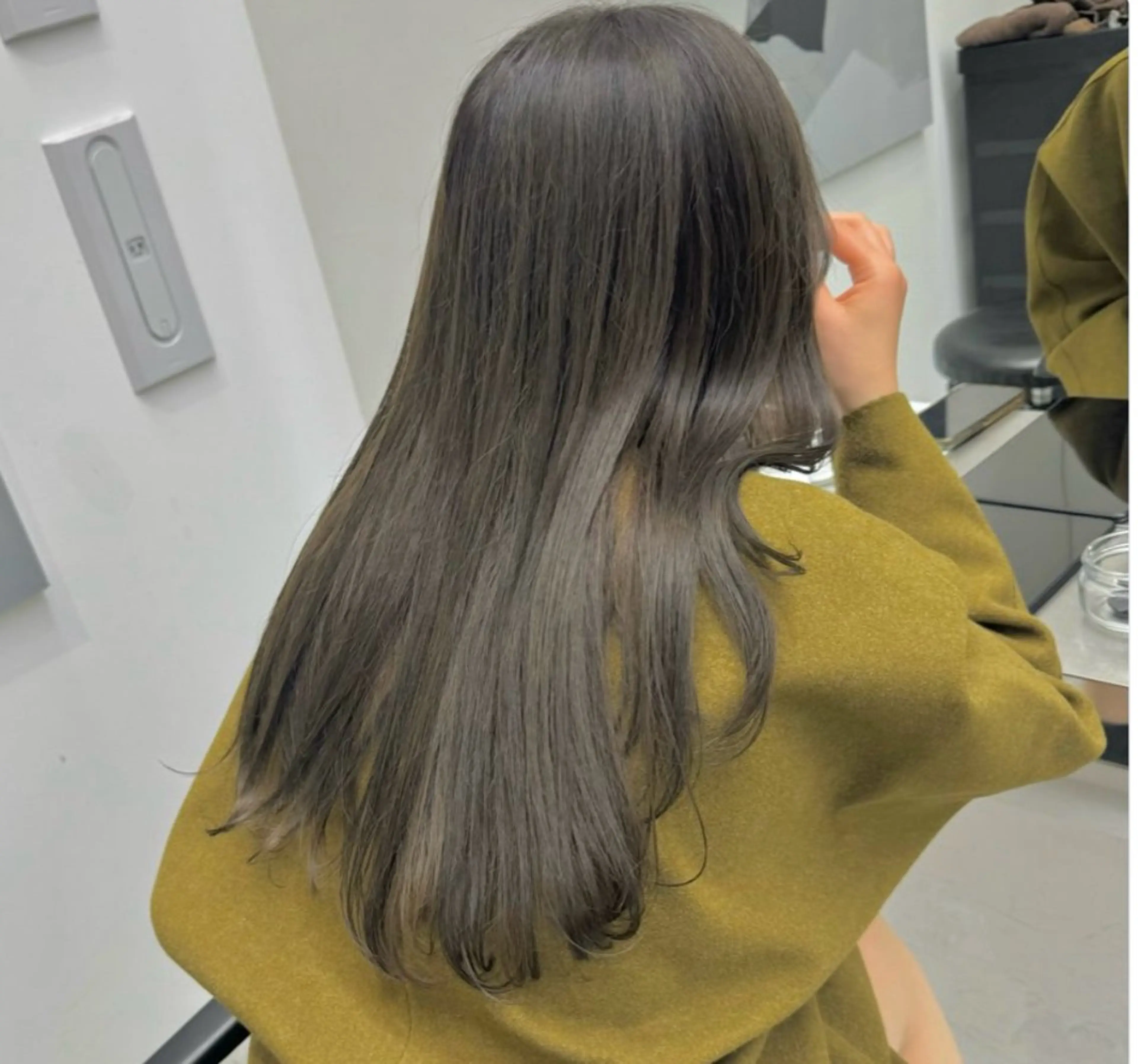 髪質改善カラー➕シャンプー➕TOKIOトリートメント🥣🫧⚠️補足説明必ずお読みくださいの写真