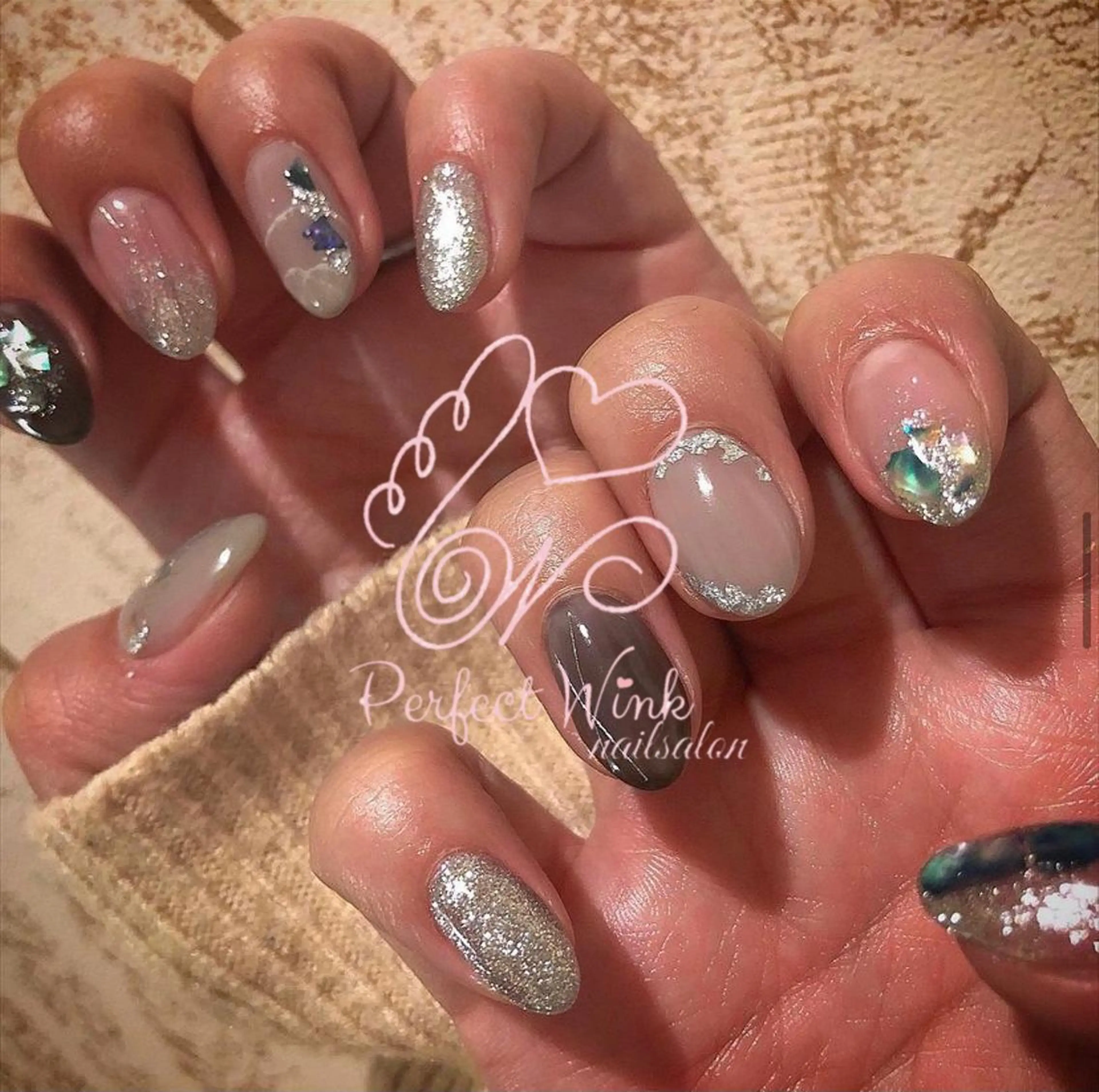 ネイル ハンドネイル 💅Perfect Wink RUI🌈のネイルデザイン