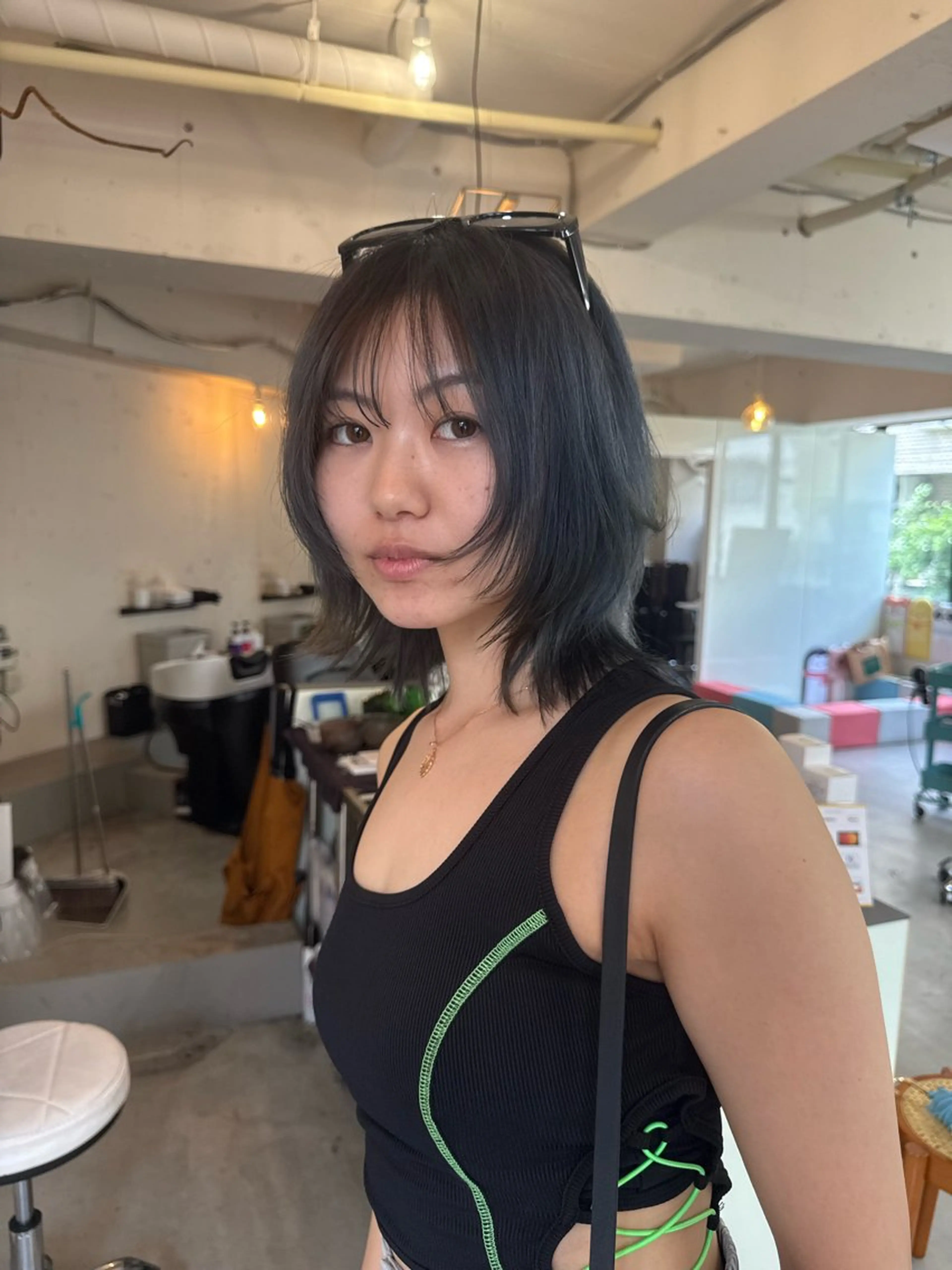 ショート ウルフカット ヘアカラー トリートメント pino.【ピノ】所属・pino代表ナガタ ユースケ/荻窪美容室のヘアスタイル