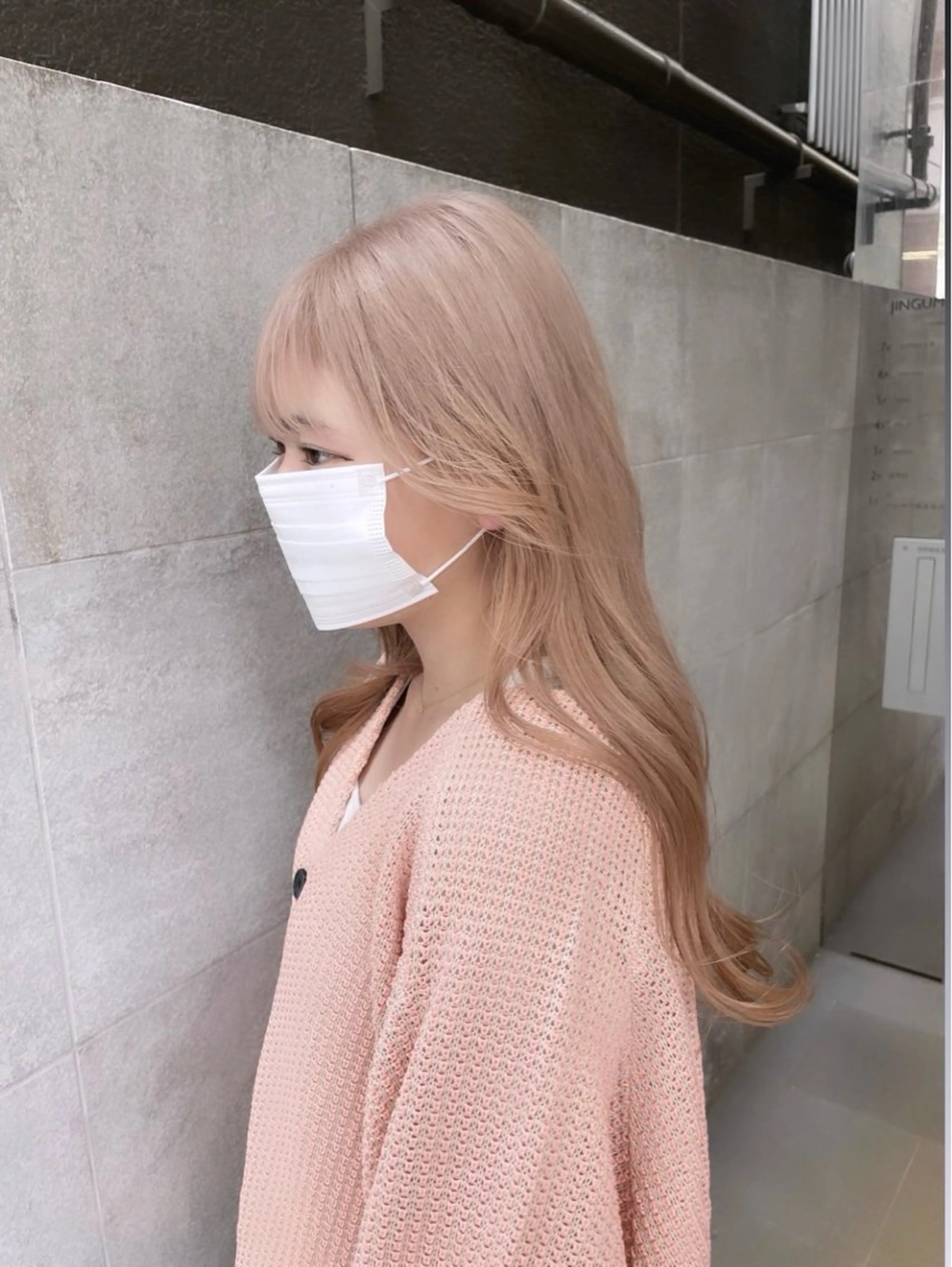 カラー 🐬透明感カラー/ ハイトーン/ユウ🐬のヘアスタイル