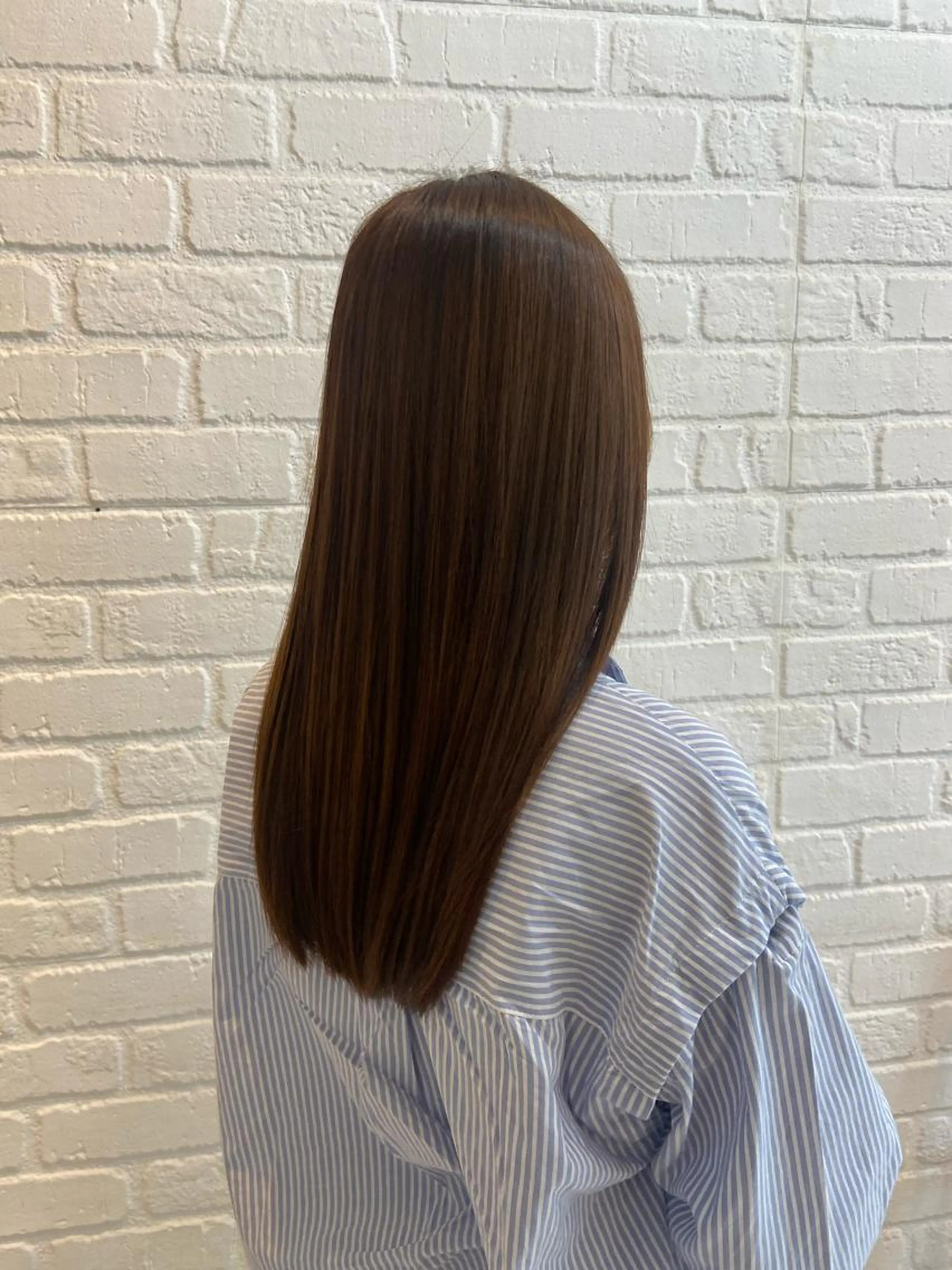 カット✂️(シャンプーブロー込)＋当店オリジナルトリートメント🧴の写真